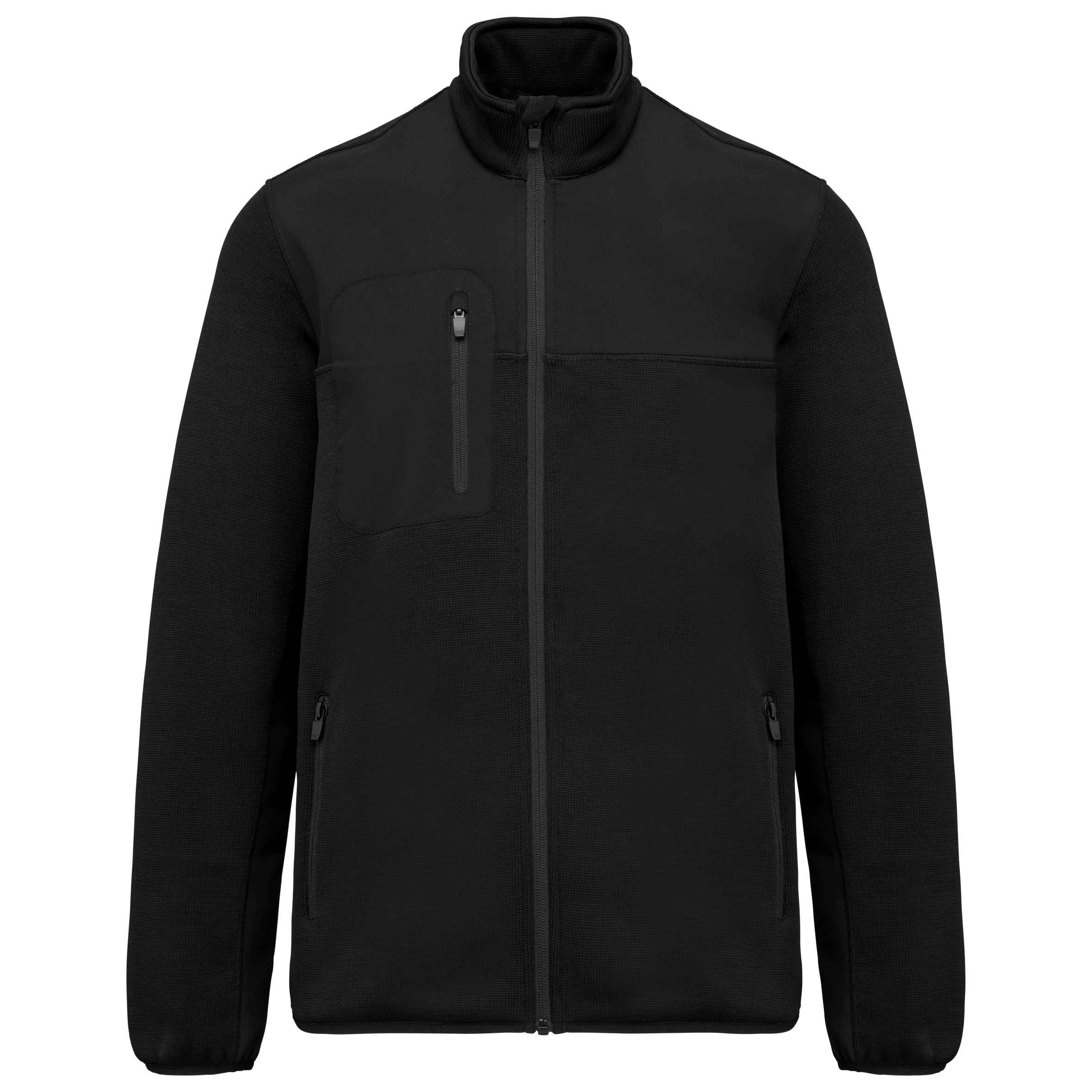 Veste recyclée en polytricot - Homme