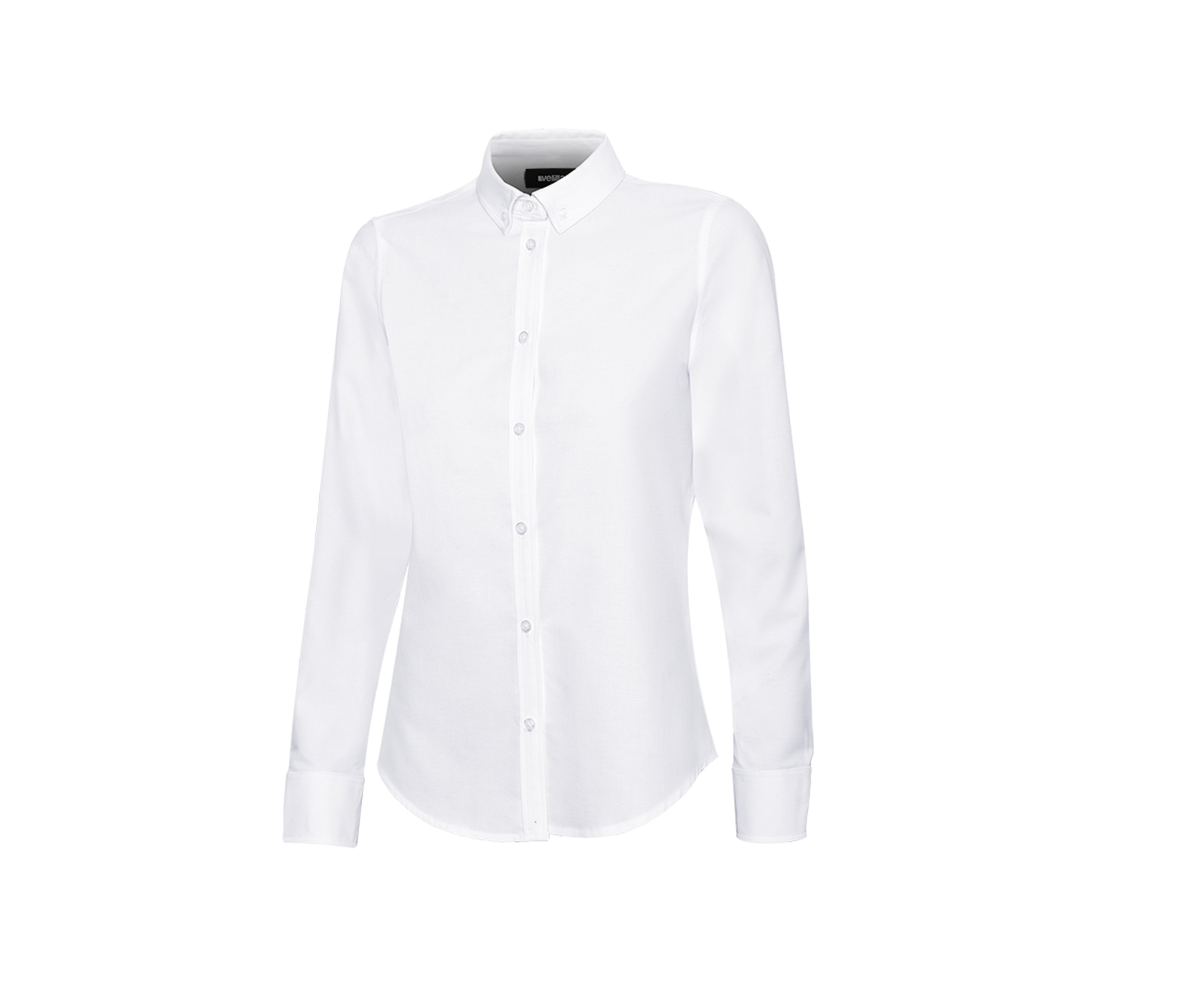 Chemise Oxford stretch en coton/polyester - Femme