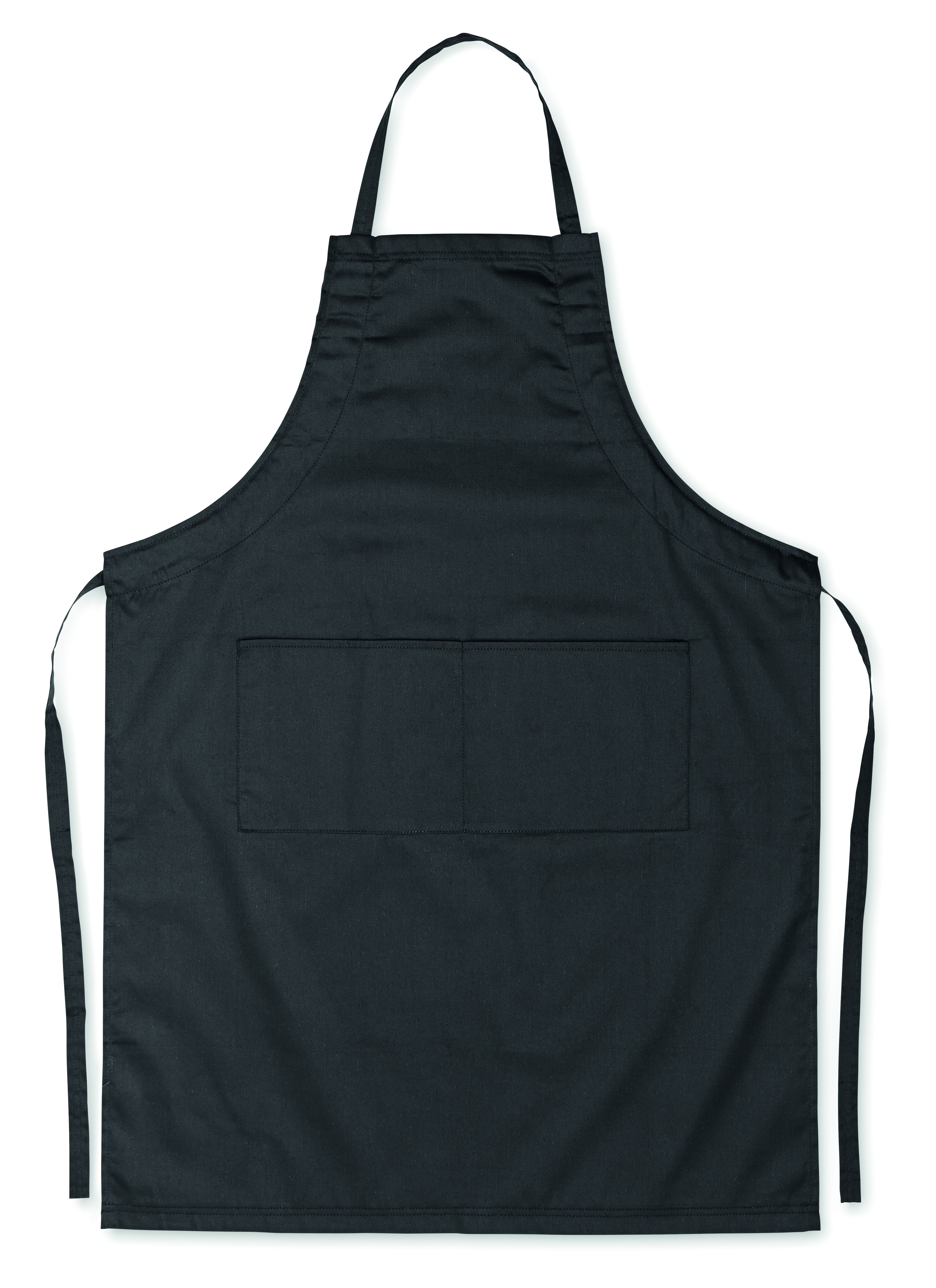 Tablier de cuisine ajustable polycoton 190 g/m2 avec 2 poches
