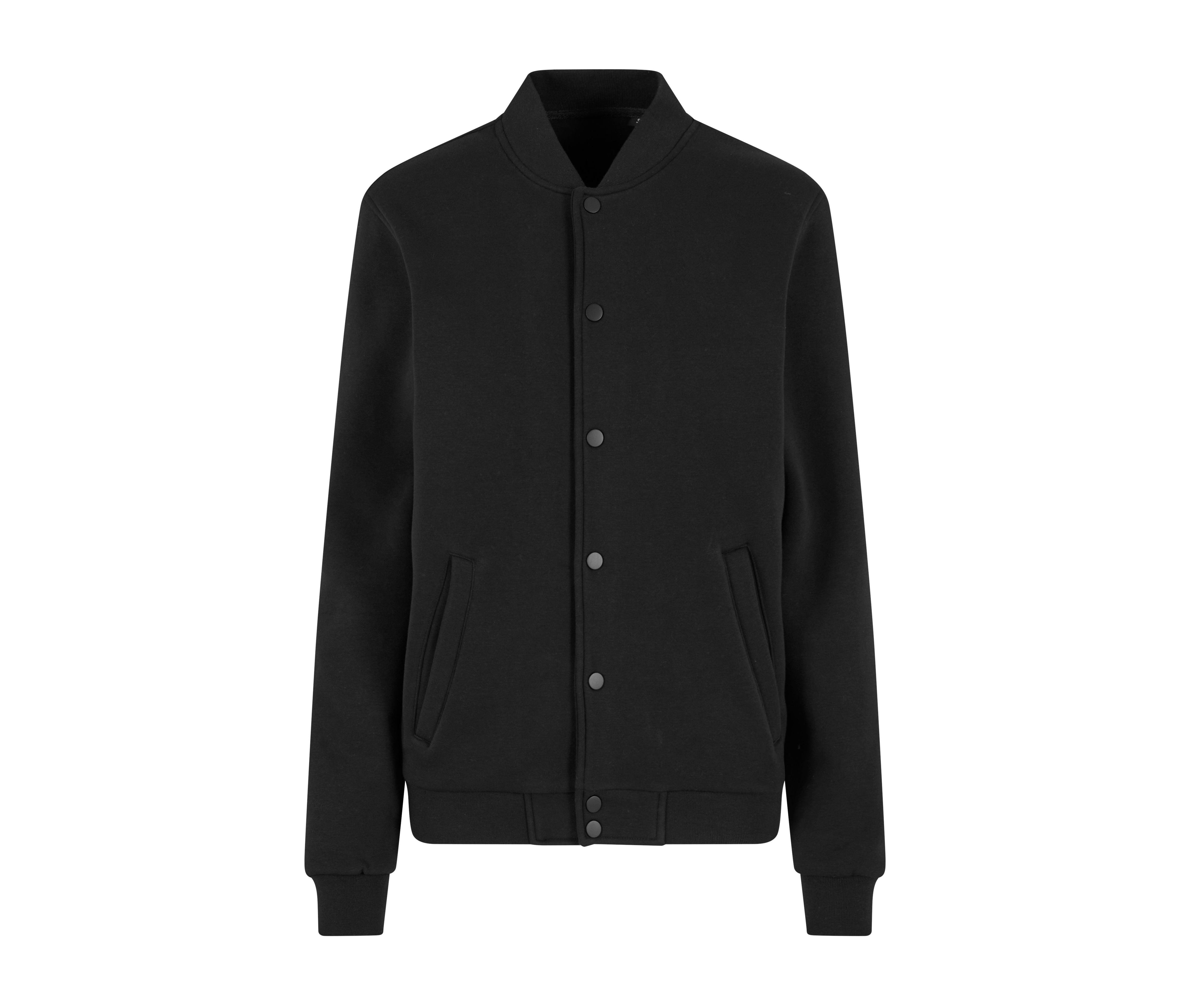 Sweat zippé College Jacket en coton biologique/polyester recyclé - Unisexe