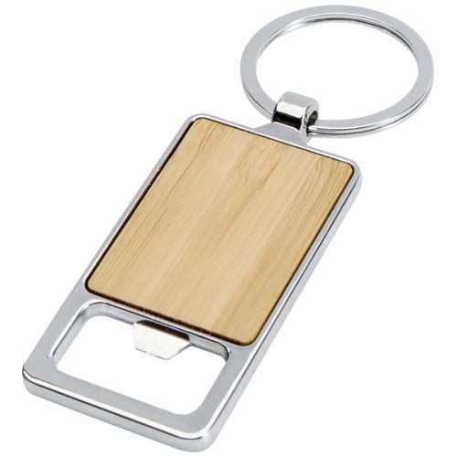 Porte-clés décapsuleur bambou