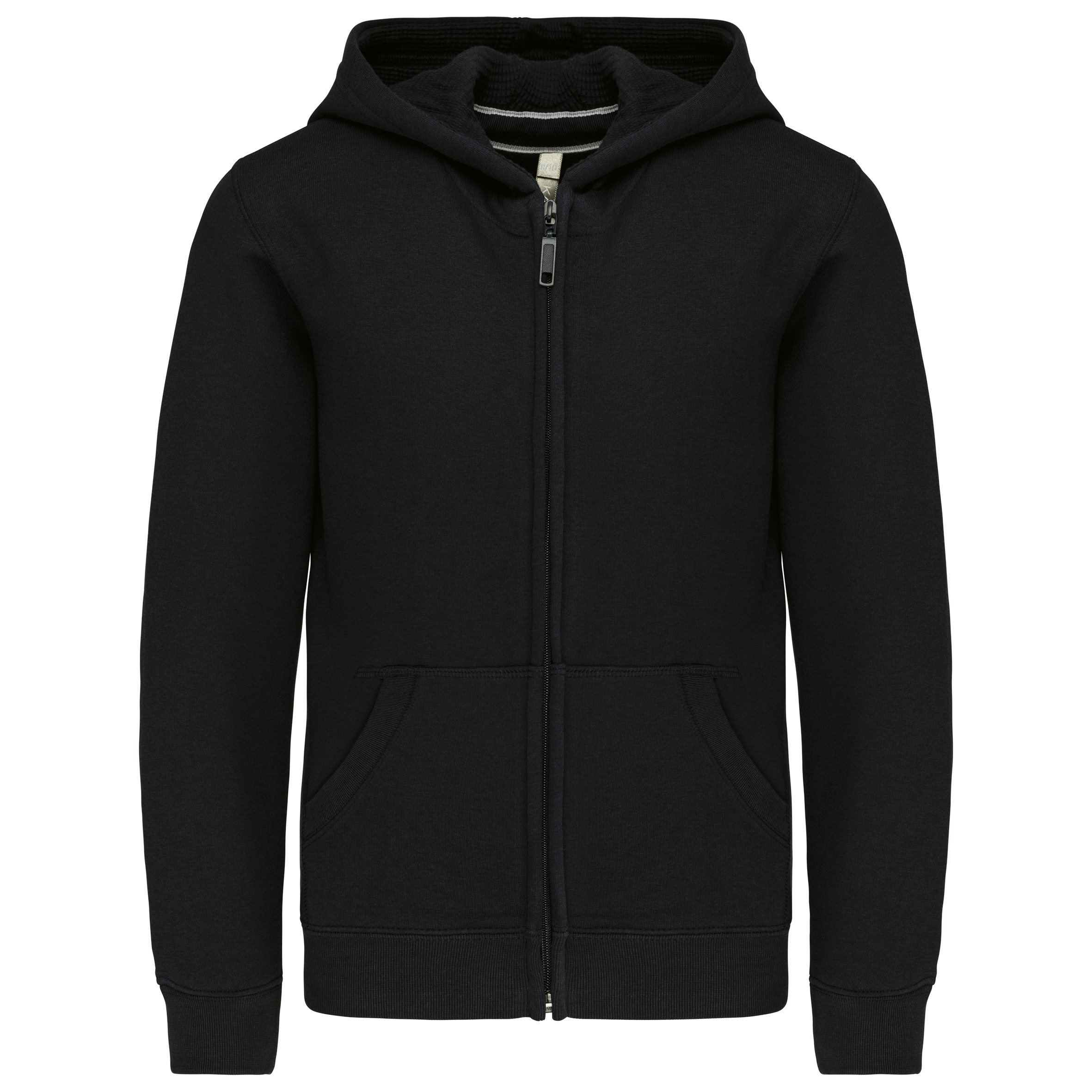 Sweat-shirt zippé K455 en polycoton - Enfant