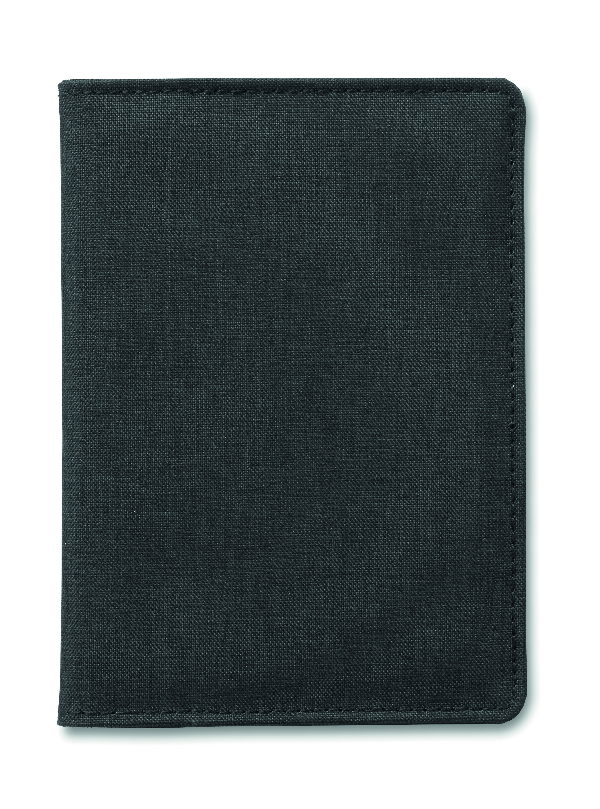Porte-passeport polyester bicolore RFID