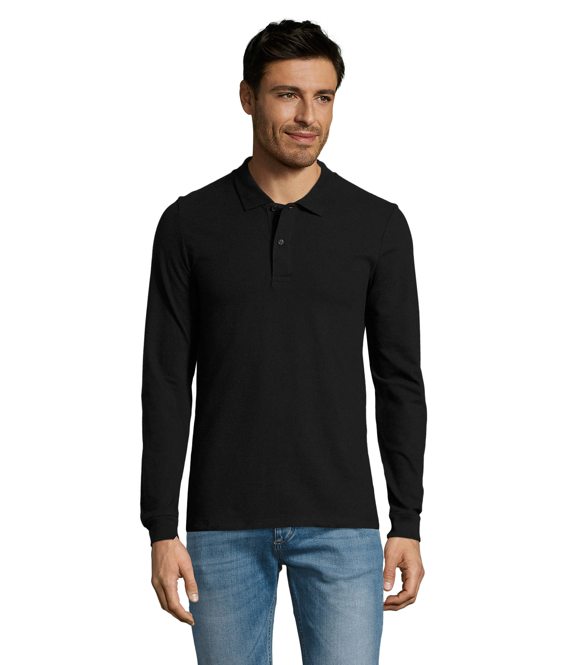 Polo Perfect LSL en coton - Homme