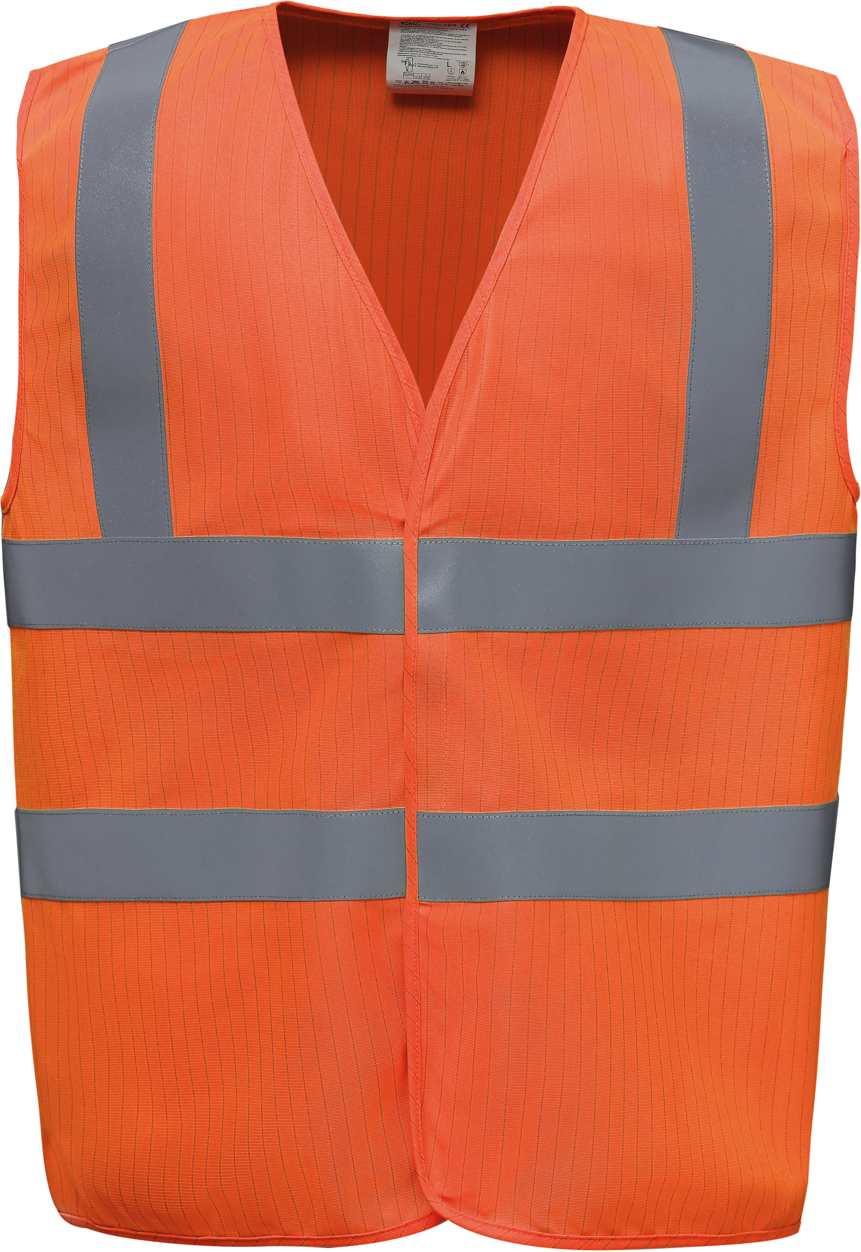 Gilet haute visibilité, Lsf (chaleur et flamme) & antistatique en polyester