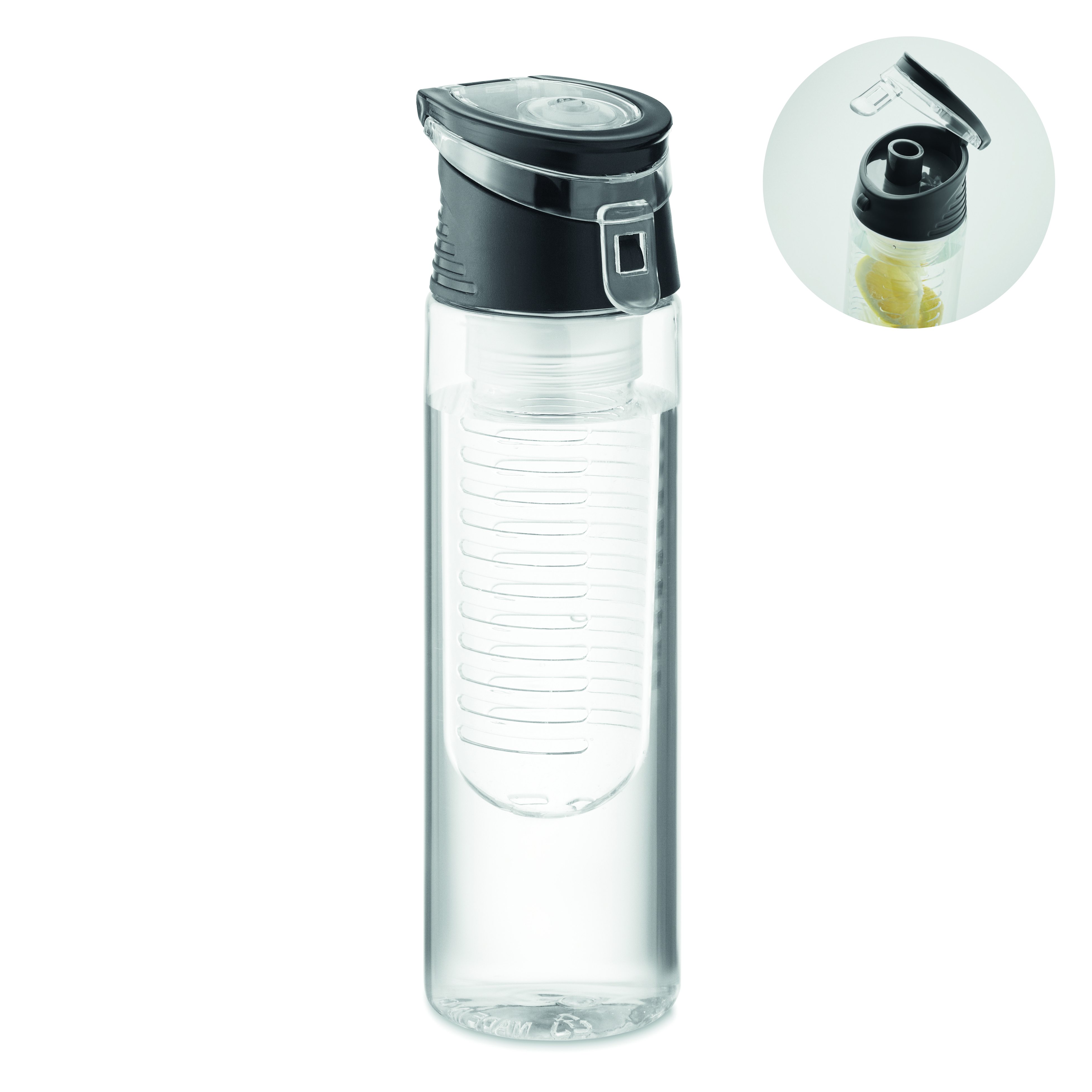 Bouteille en RPET 500 ml avec infuseur amovible