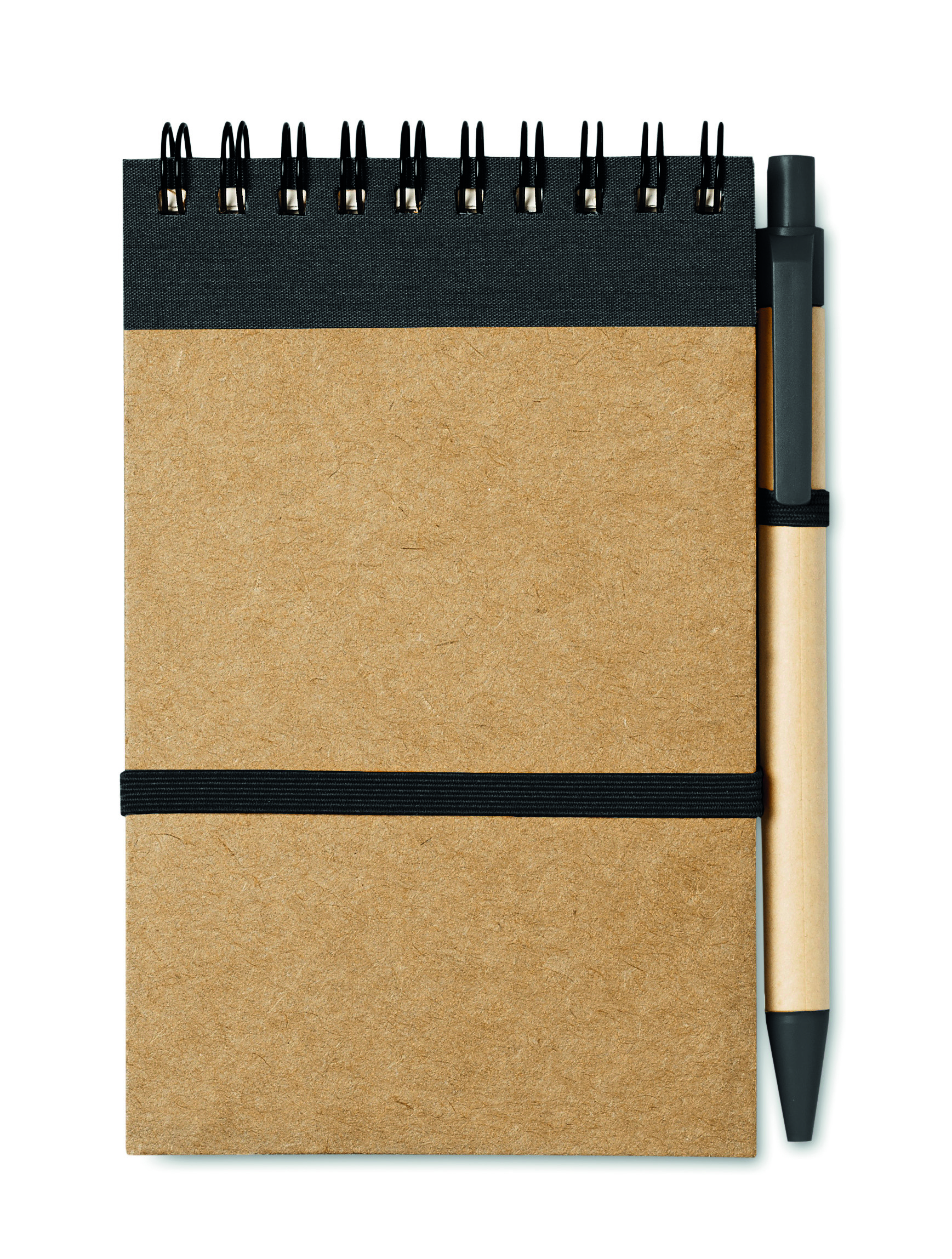 Bloc-notes recyclé et stylo