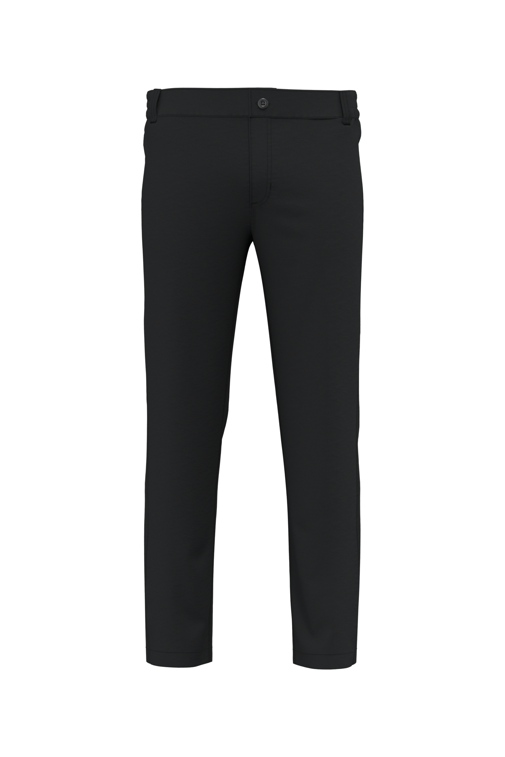 Pantalon sans poches en coton/élasthanne - Unisexe