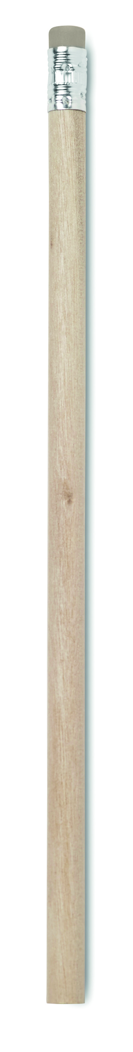 Crayon naturel avec gomme