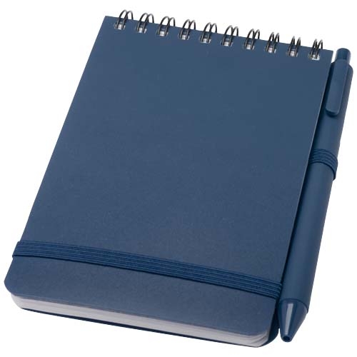 Carnet à couverture rigide d’origine océanique Thalaasa A6 avec stylo bille
