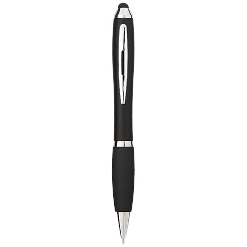 Coloré stylo bille stylet avec grip noir Nash