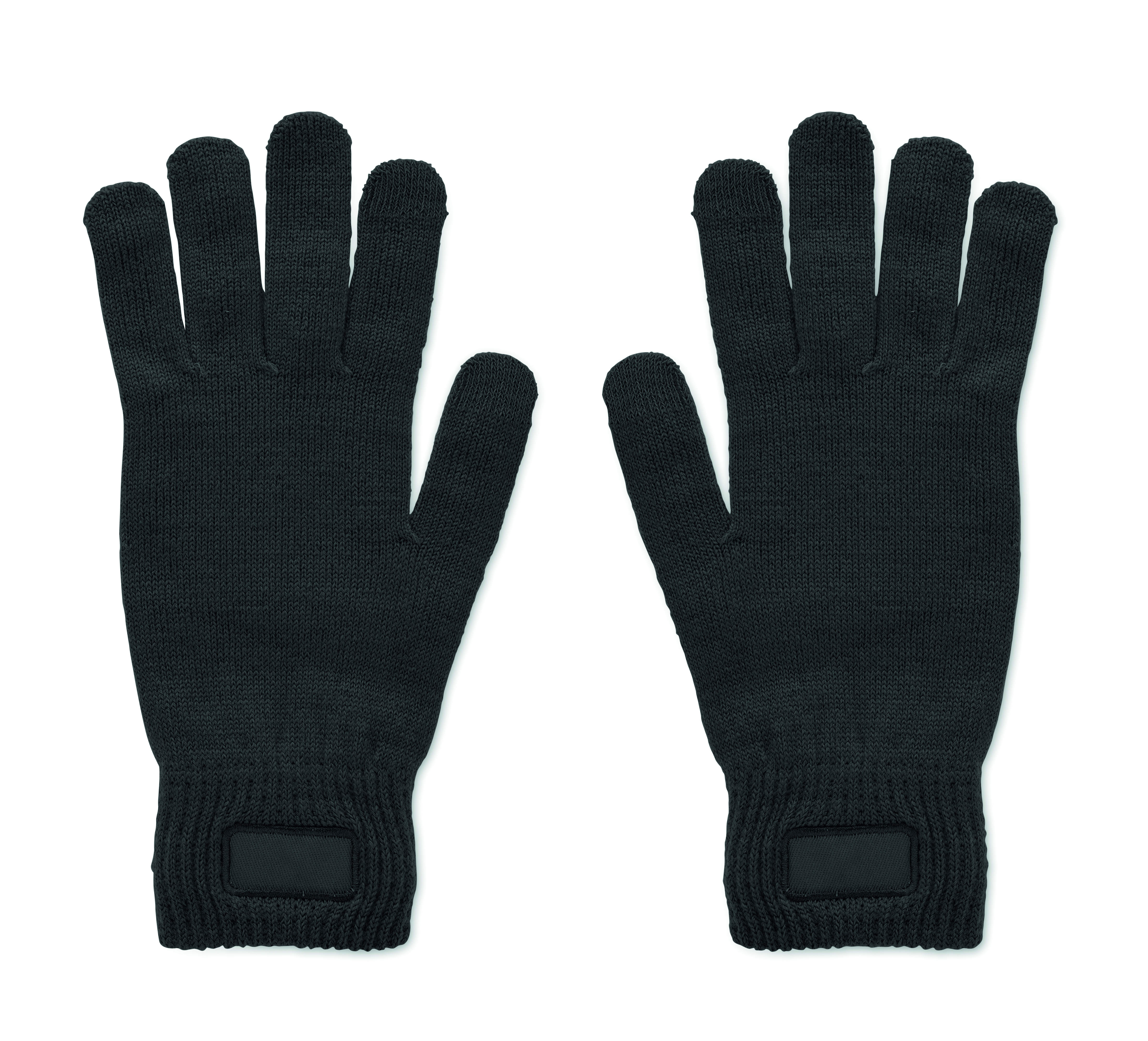 Gants tricotés en polyester RPET