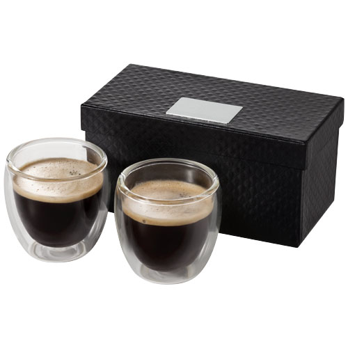 Ensemble de verres à espresso 2 pièces Boda personnalisable 70 ml