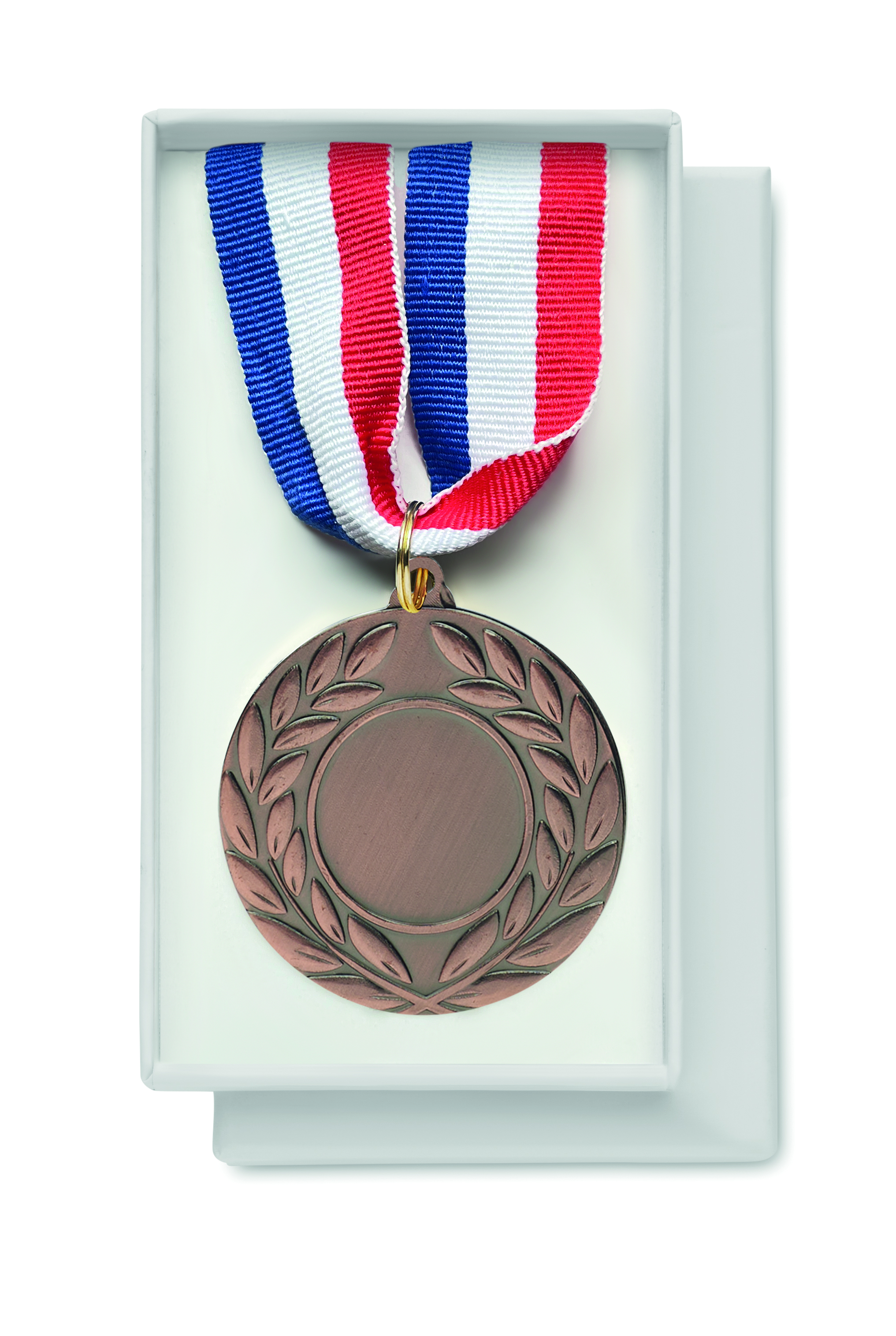 Médaille 5 cm avec sangle tricolore