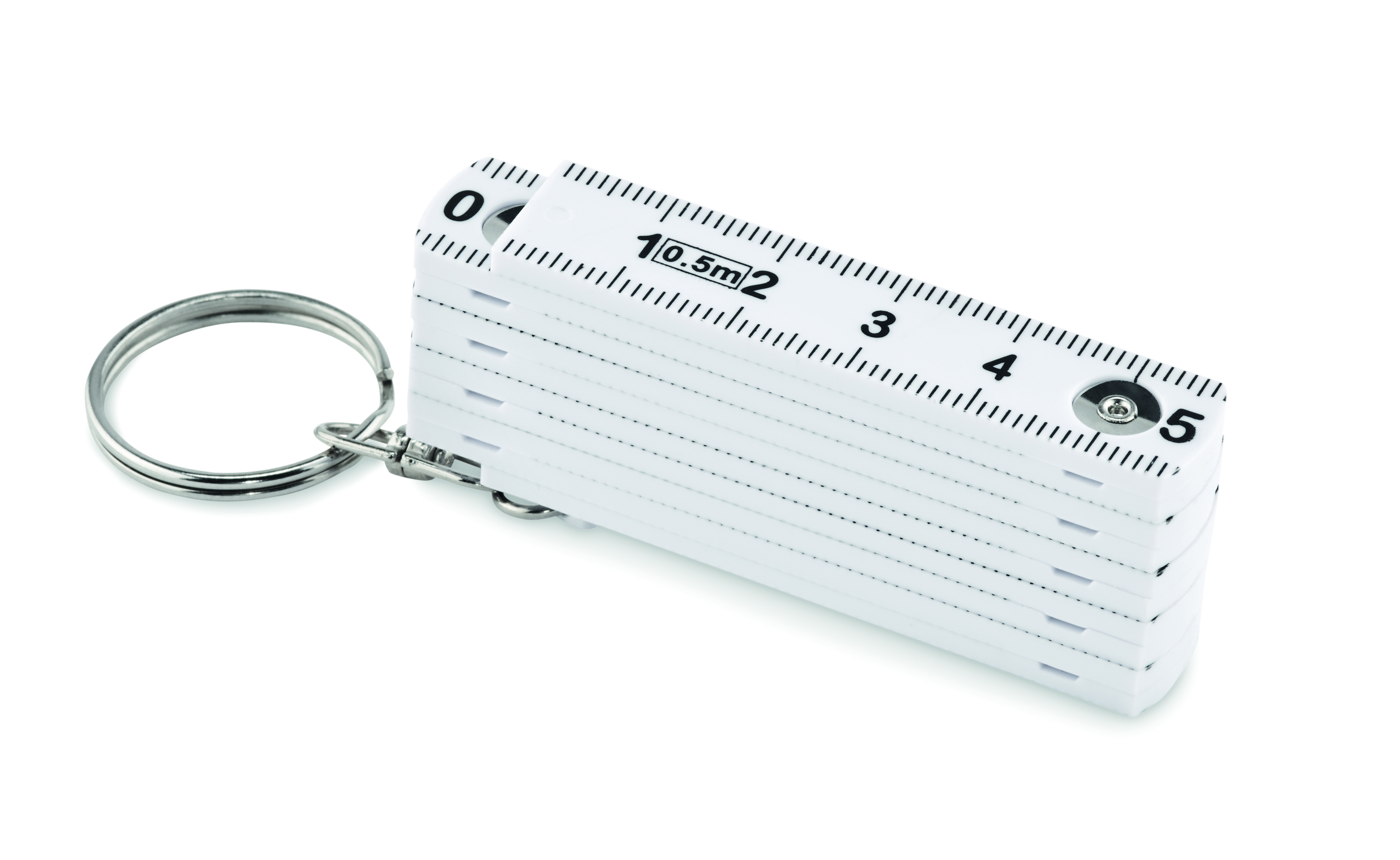 Porte-clés mètre pliant 50 cm ABS