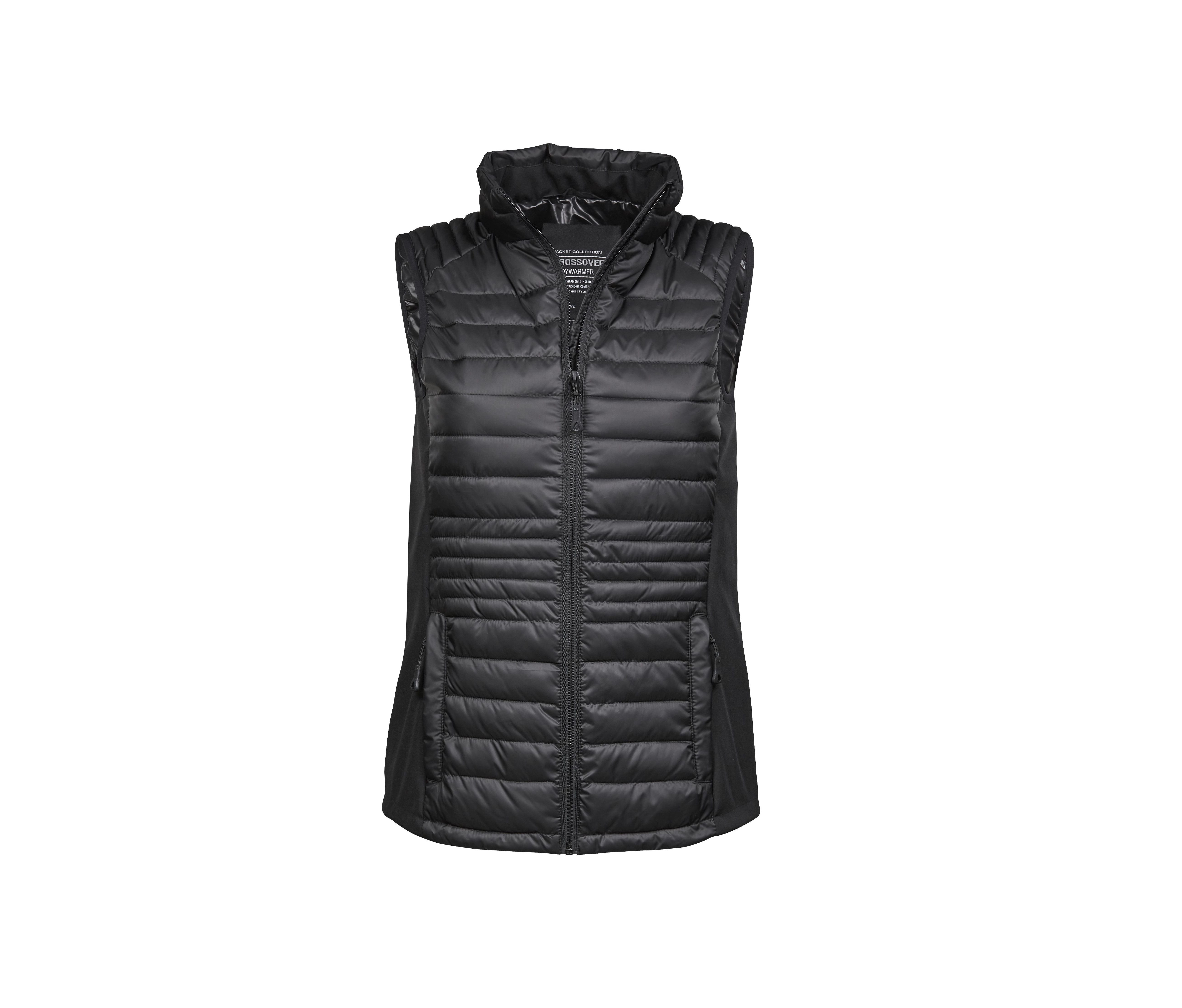Bodywarmer Crossover en polyester recyclé - Femme