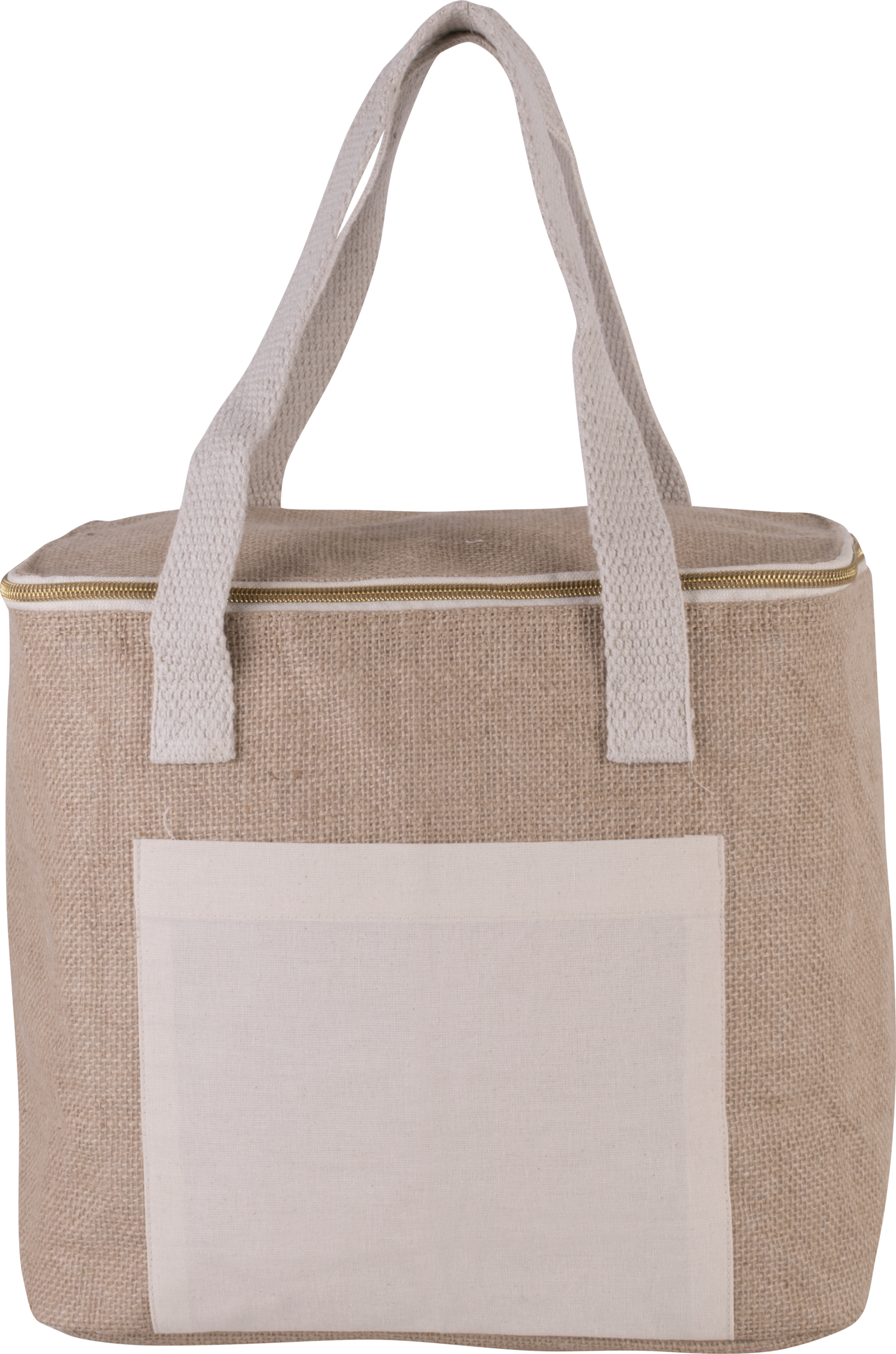 Sac isotherme en jute - modèle moyen