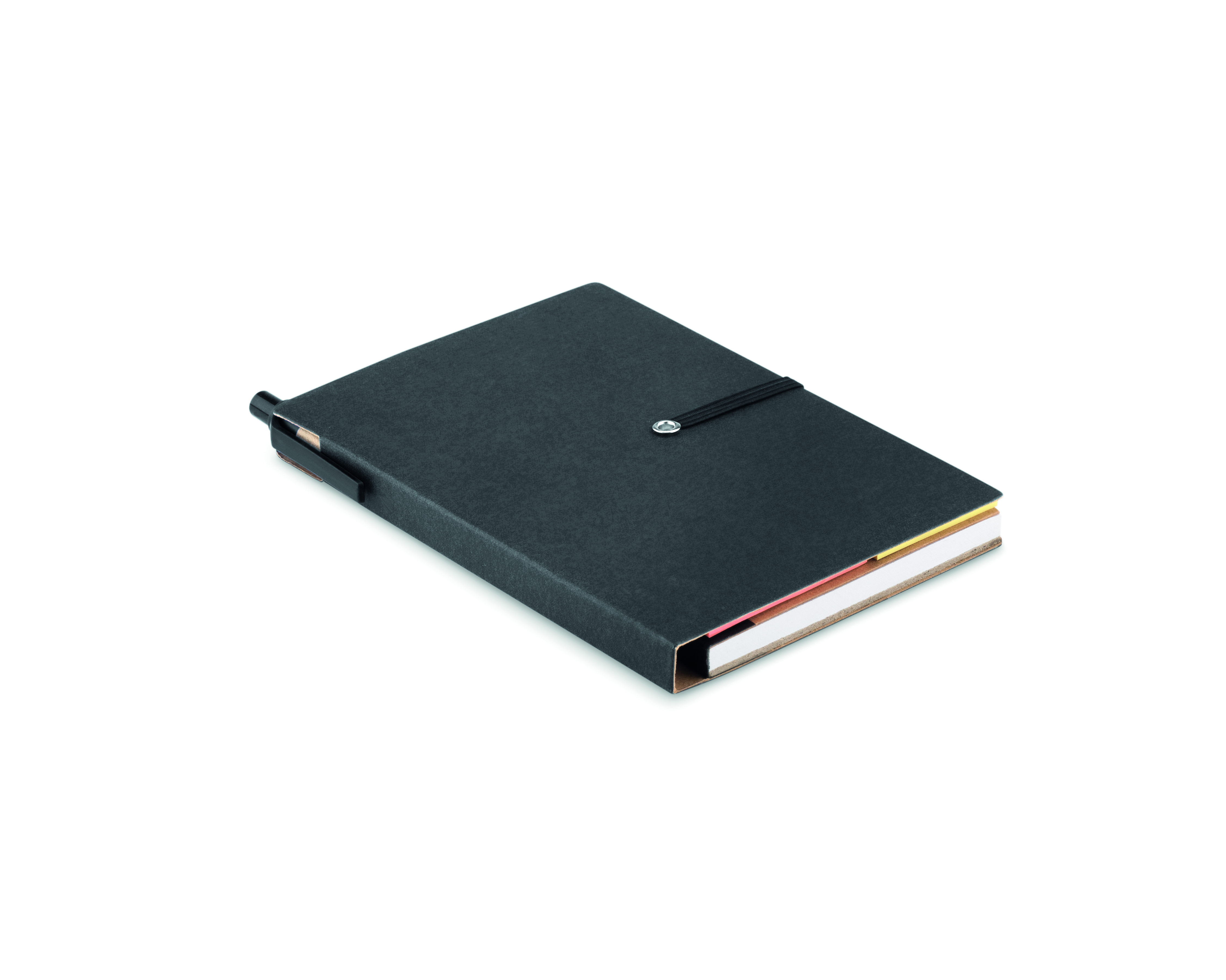 Carnet recyclé ligné avec stylo
