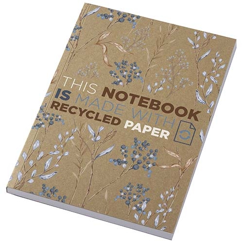 Cahier kraft recyclé A5 Novella Austen à couverture souple 100 feuilles