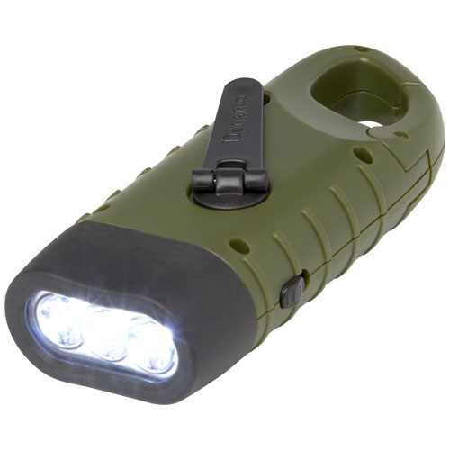 Lampe de poche dynamo solaire Helios