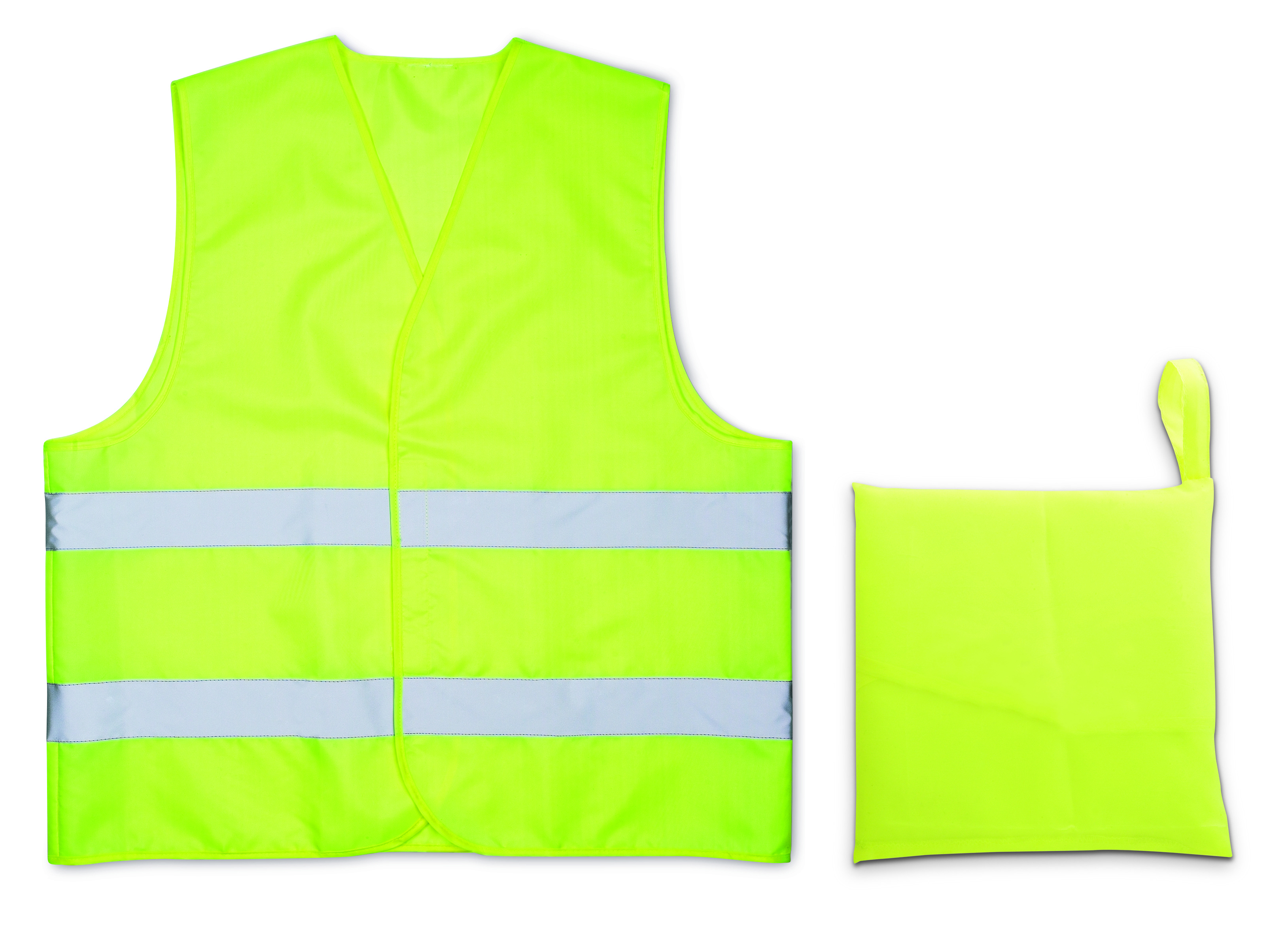 Gilet de sécurité Classe 2 haute visibilité XL EN ISO 20471 100% polyester
