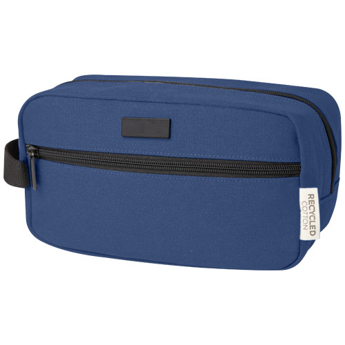 Pochette accessoires voyage toile recyclée certifiée GRS personnalisable