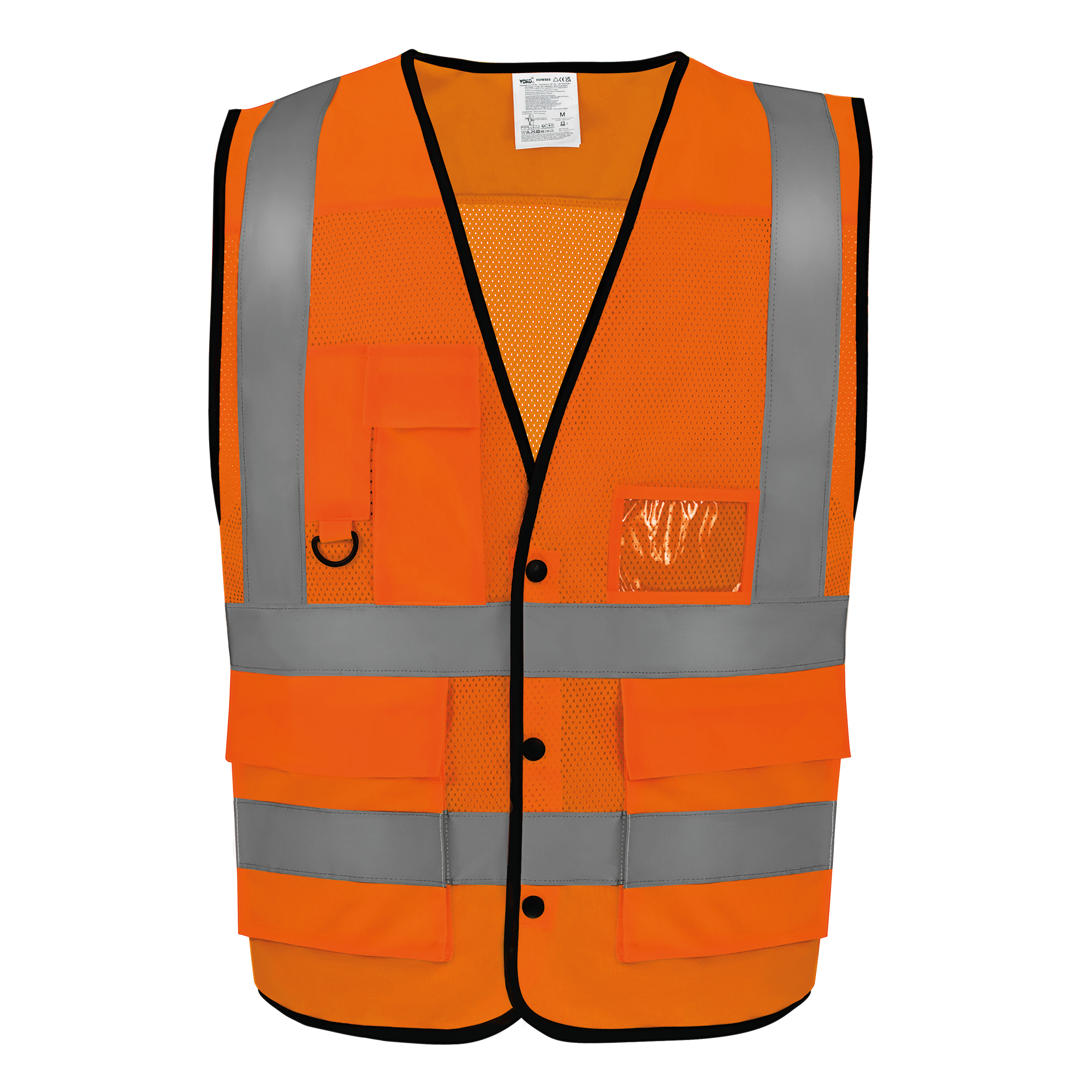 Gilet boutonné haute visibilité Eco Superior