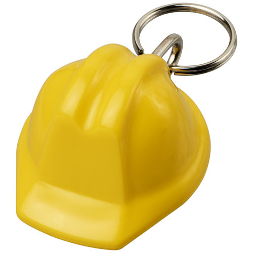 Porte-clés casque de chantier recyclé