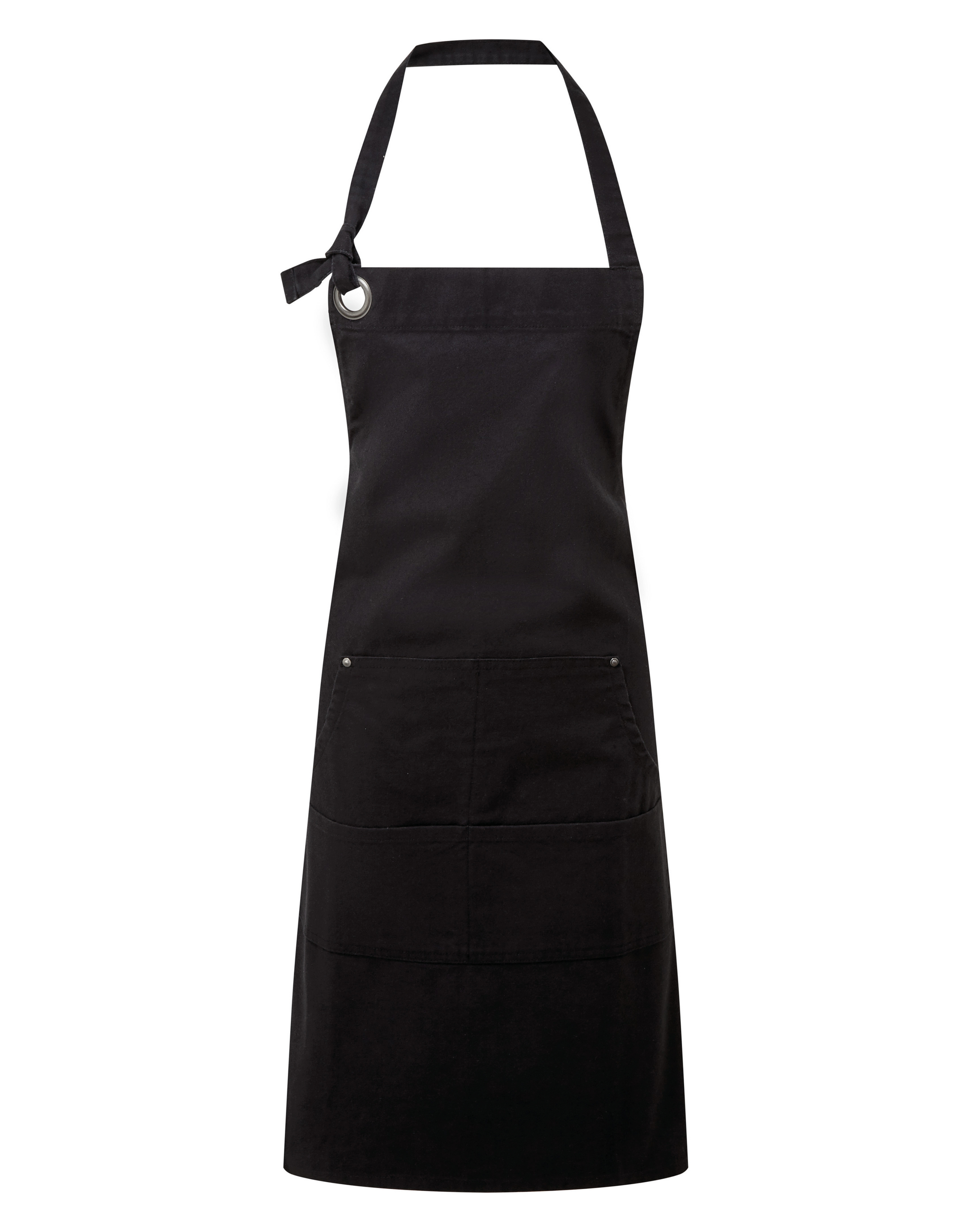Tablier à bavette "Calibre" en coton