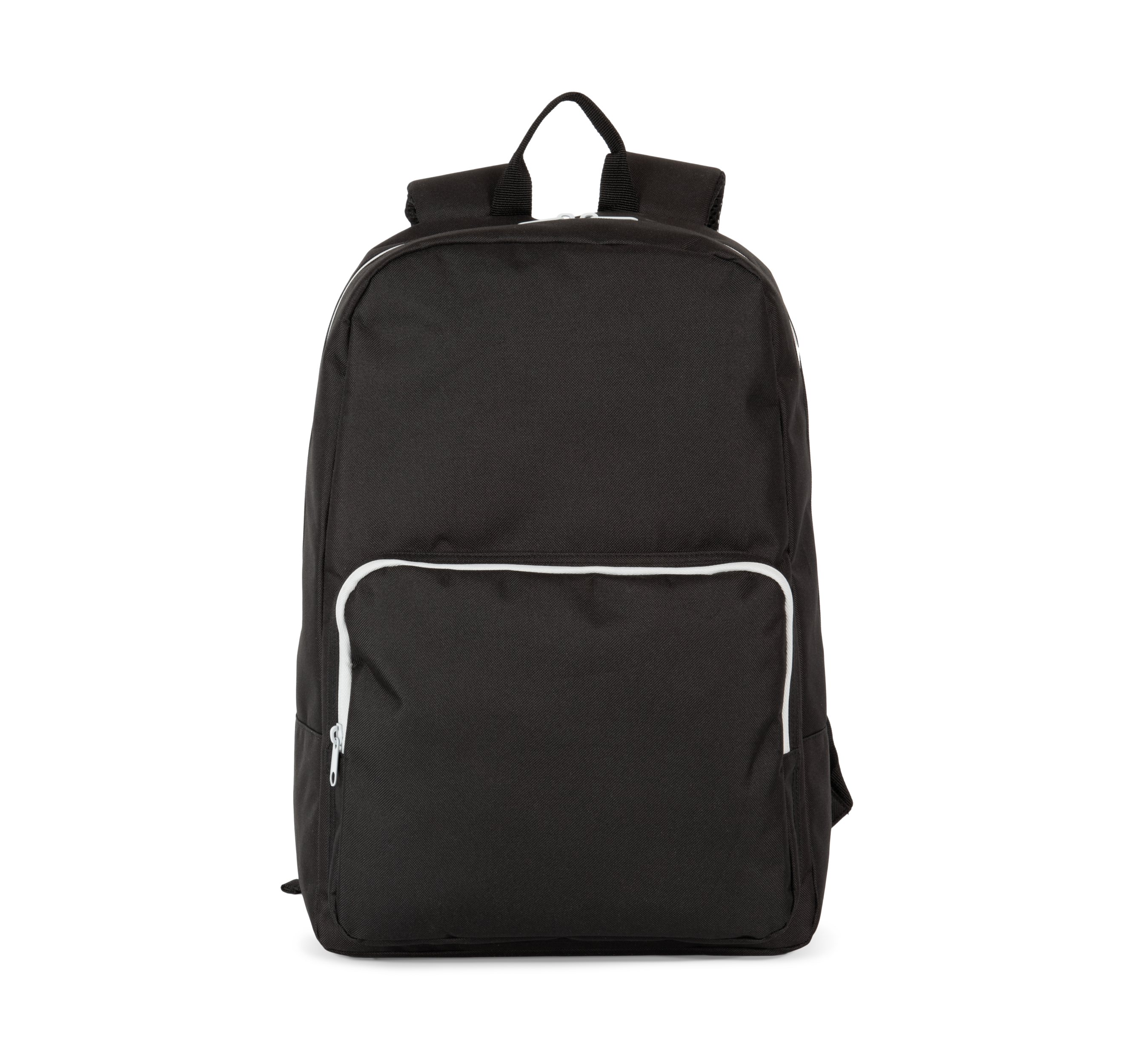 Sac à dos avec fermetures éclair contrastée en polyester