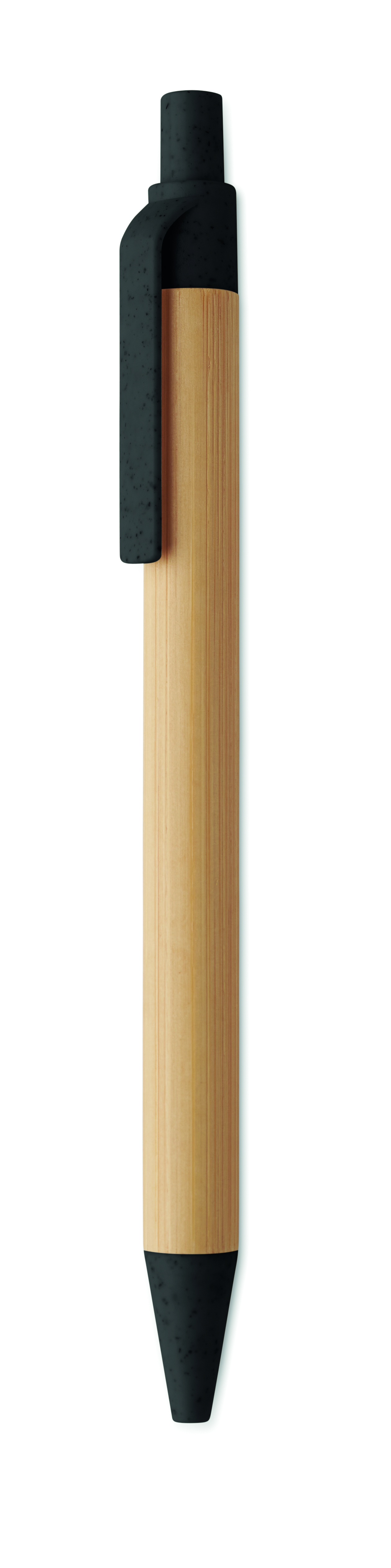 Stylo à bille en bambou et paille de blé