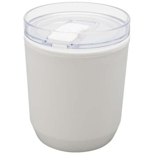 Gobelet Hudson double paroi en plastique recyclé de 180 ml