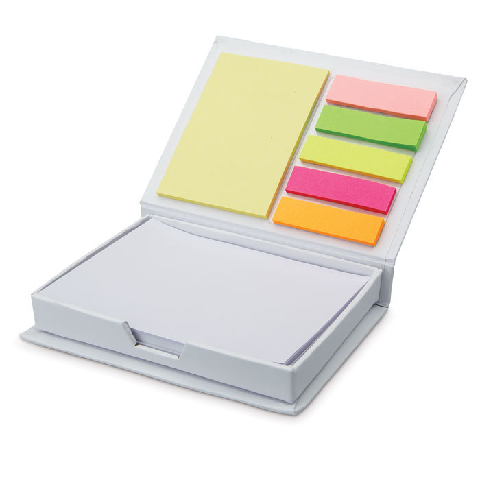 Bloc-notes avec notes adhésives autocollantes