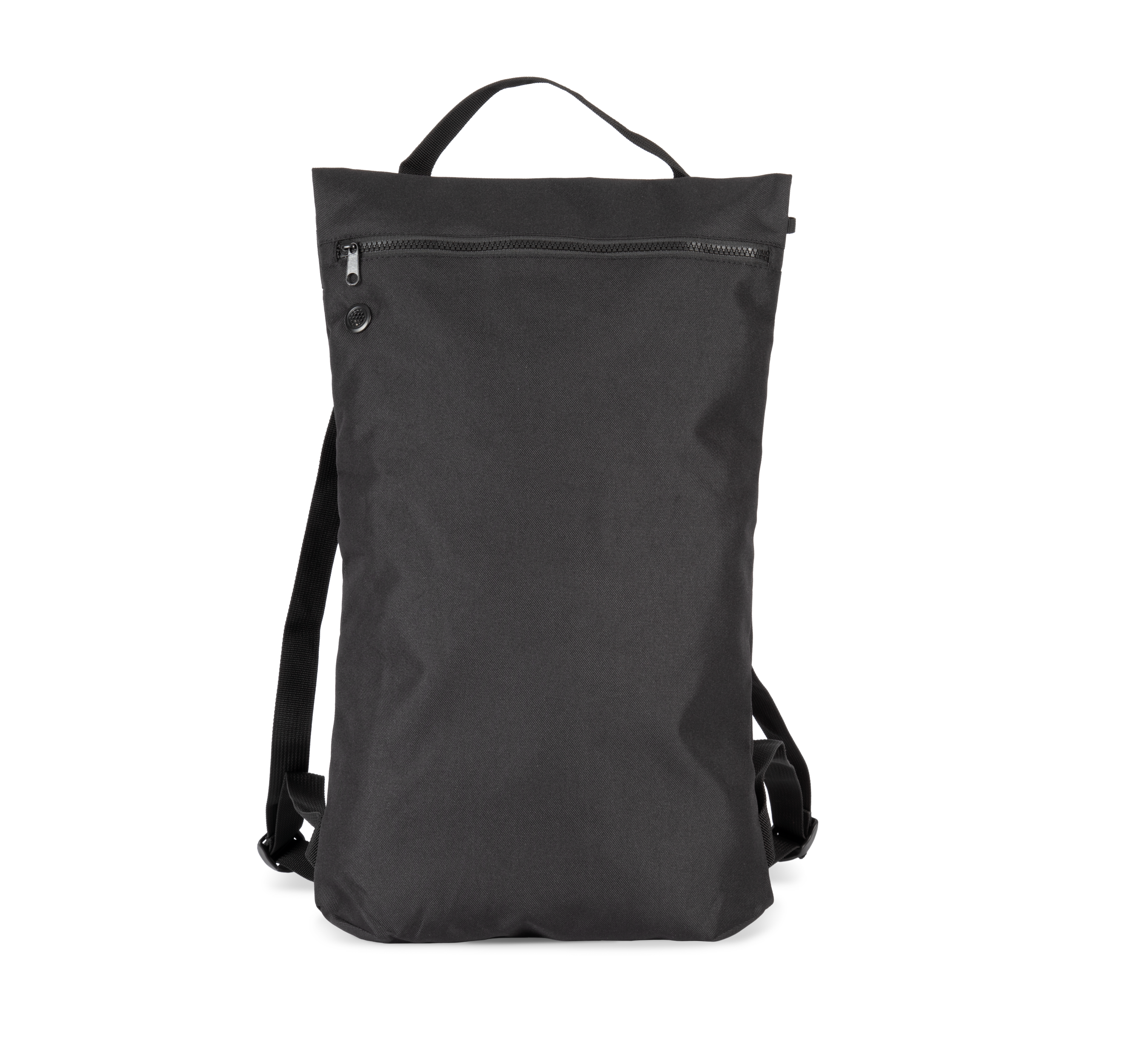 Sac à dos plat recyclé style urbain en polyester recyclé