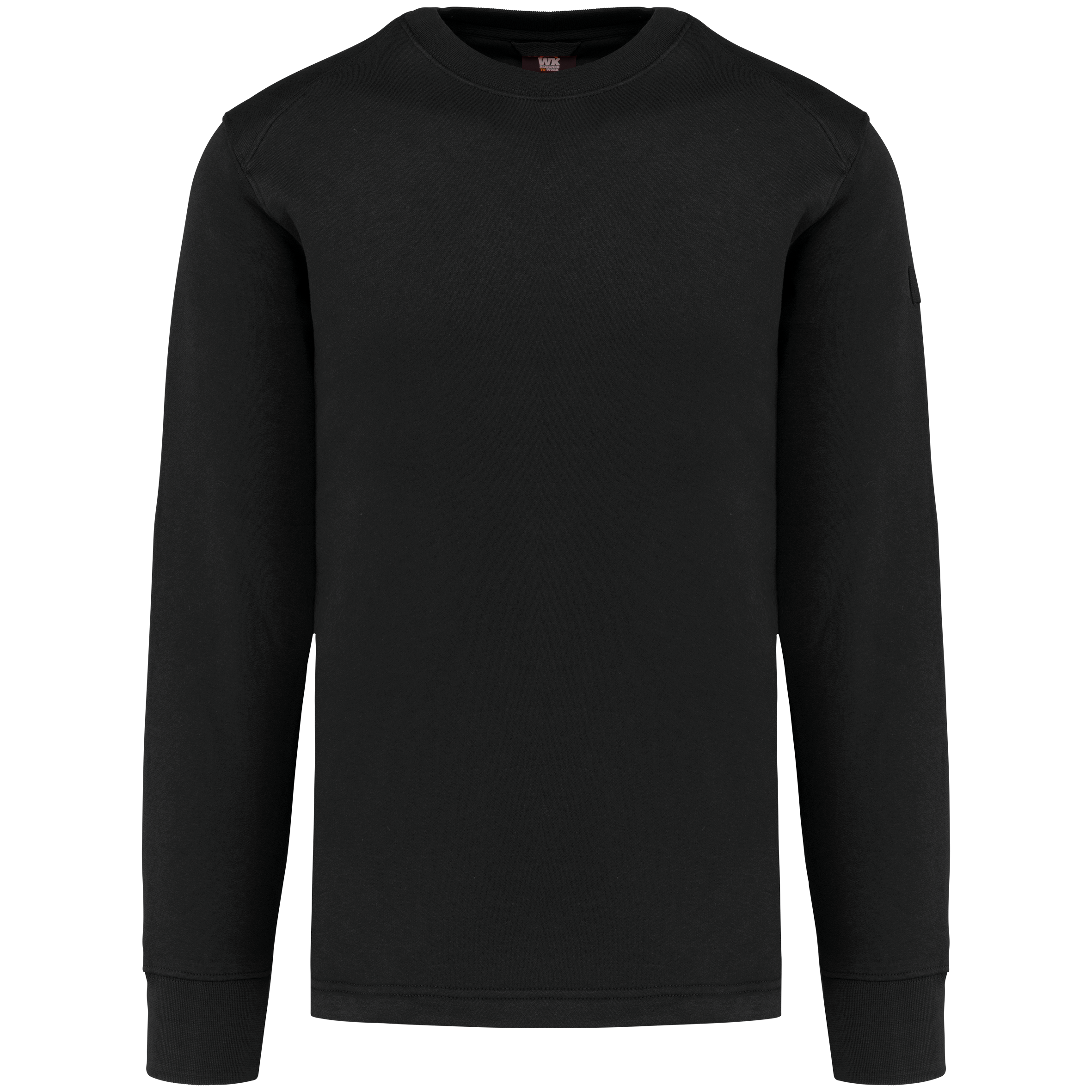 Sweat-shirt manches montées en coton/polyester - Homme
