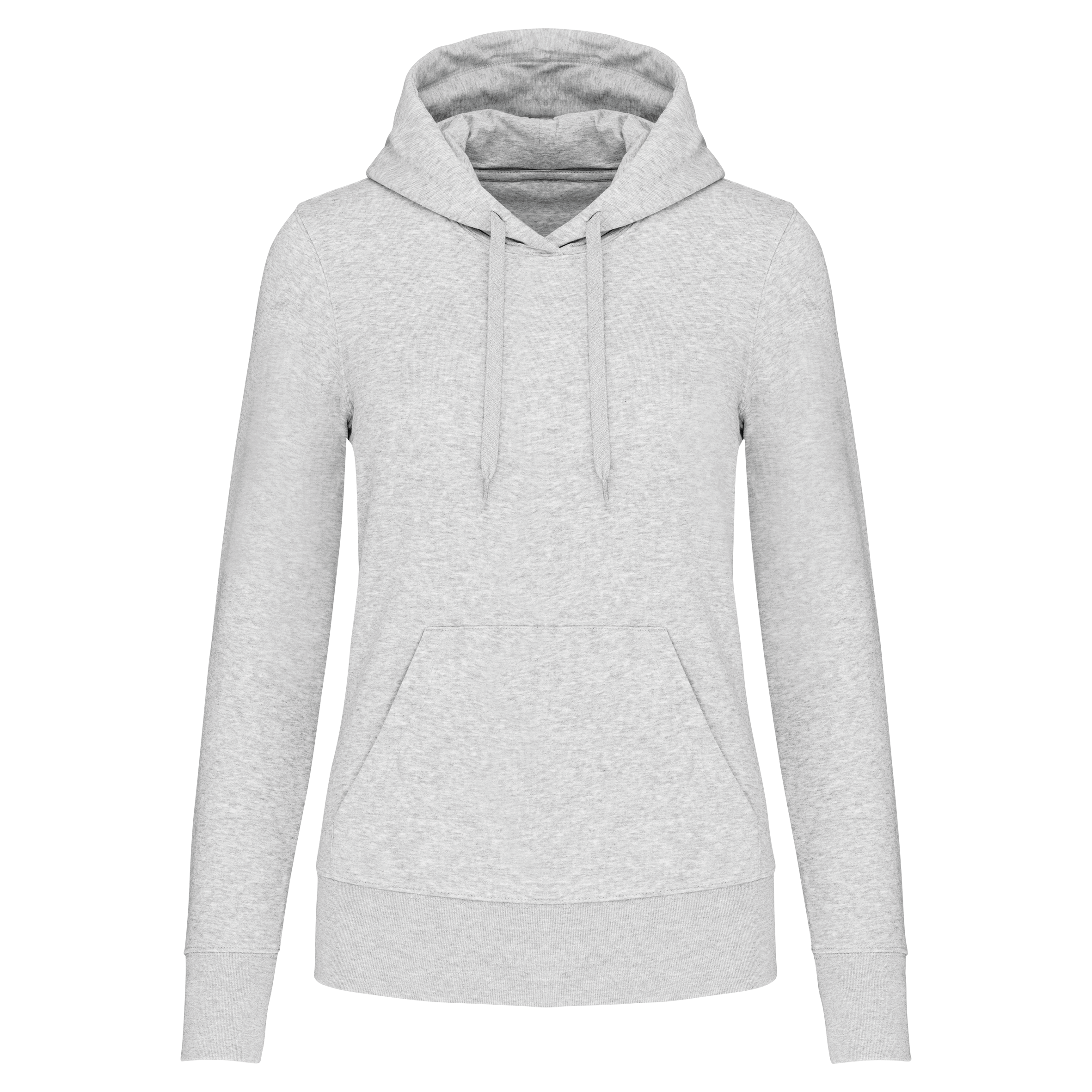 Sweat-shirt à capuche K4028 en coton bio - Femme