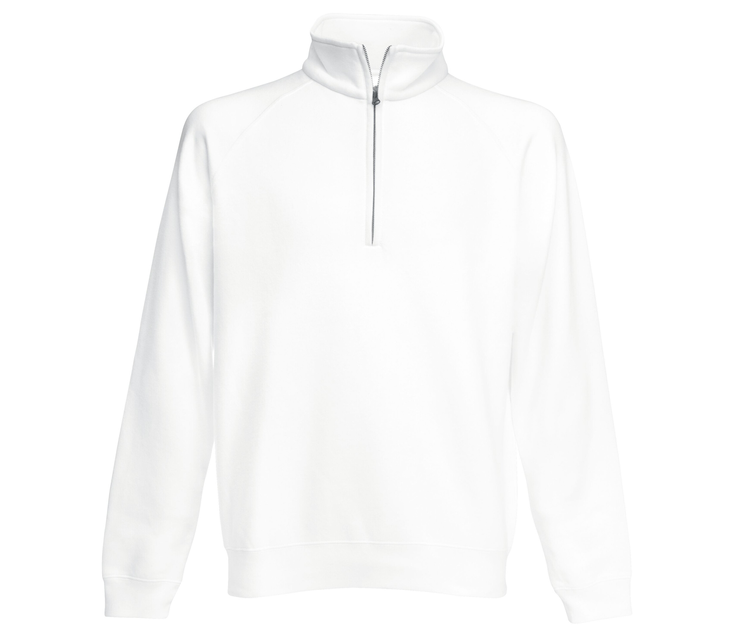 Sweat-shirt zippé Premium en polycoton - Unisexe