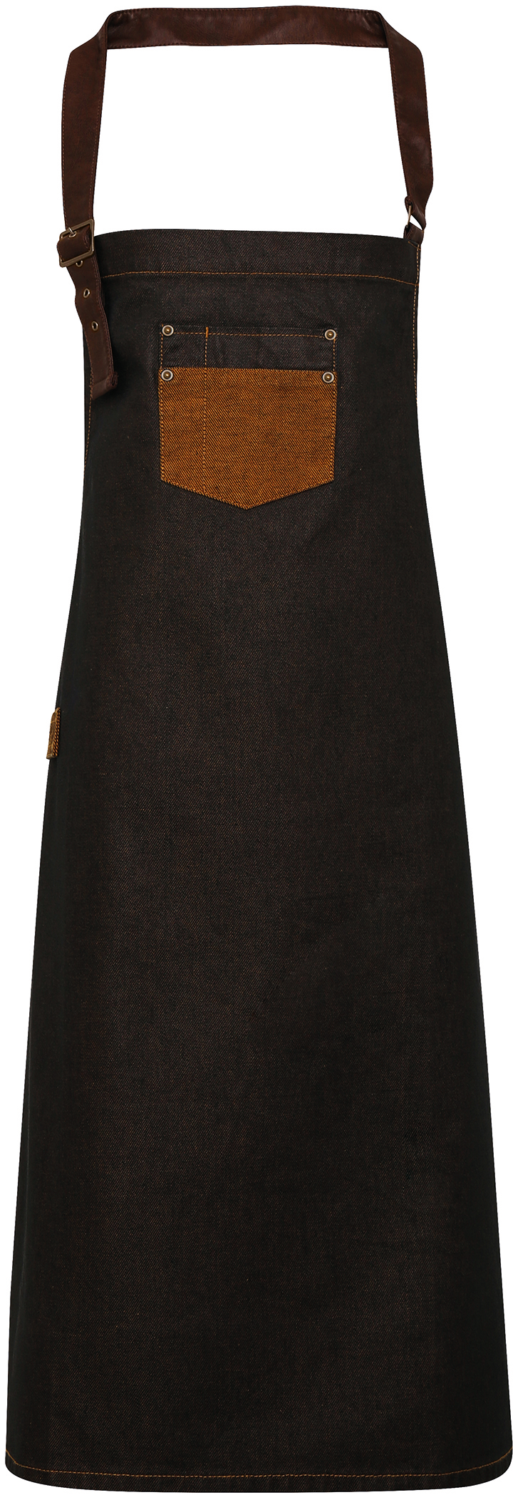 Tablier à bavette "Division" en coton