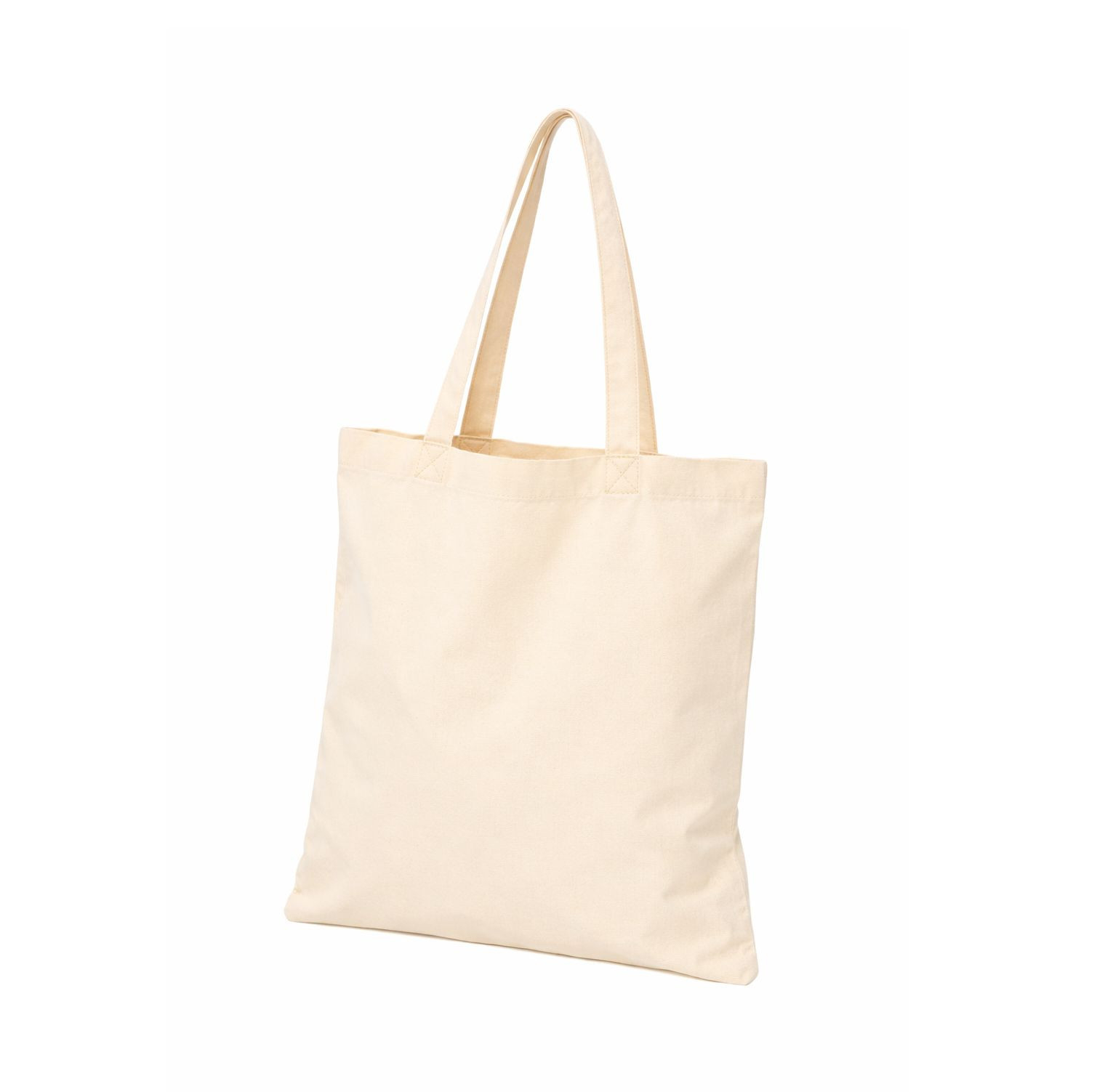 Sac cabas Cotton Large Handle Basic Shopper en coton - Unisexe