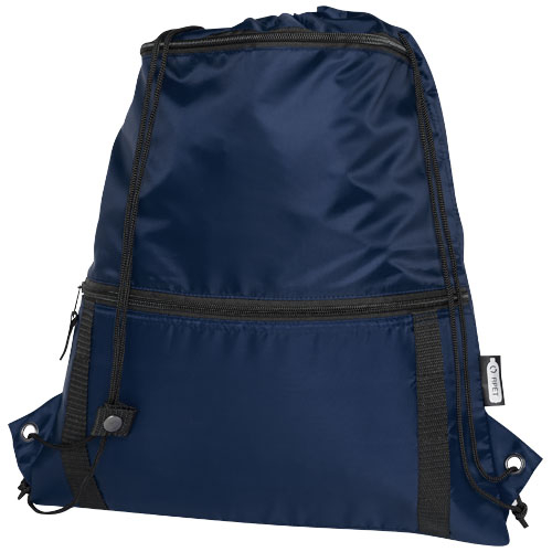 Sac isotherme 9 L recyclé avec cordon de serrage Adventure personnalisable