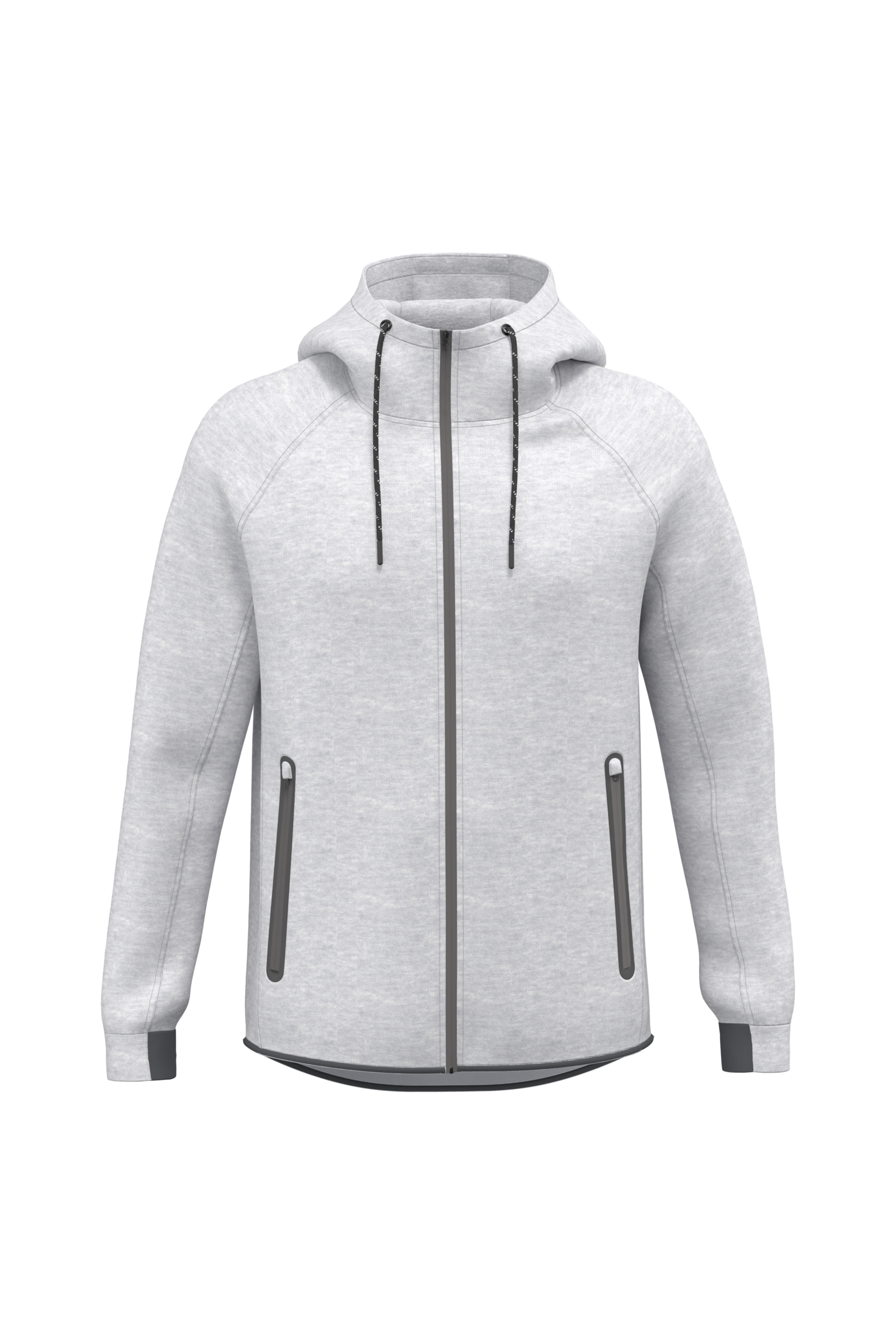 Veste à capuche performance en polyester/élasthanne