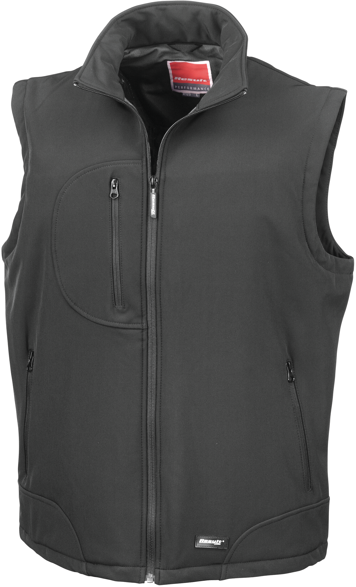 Bodywarmer R123 en polyester - Unisexe