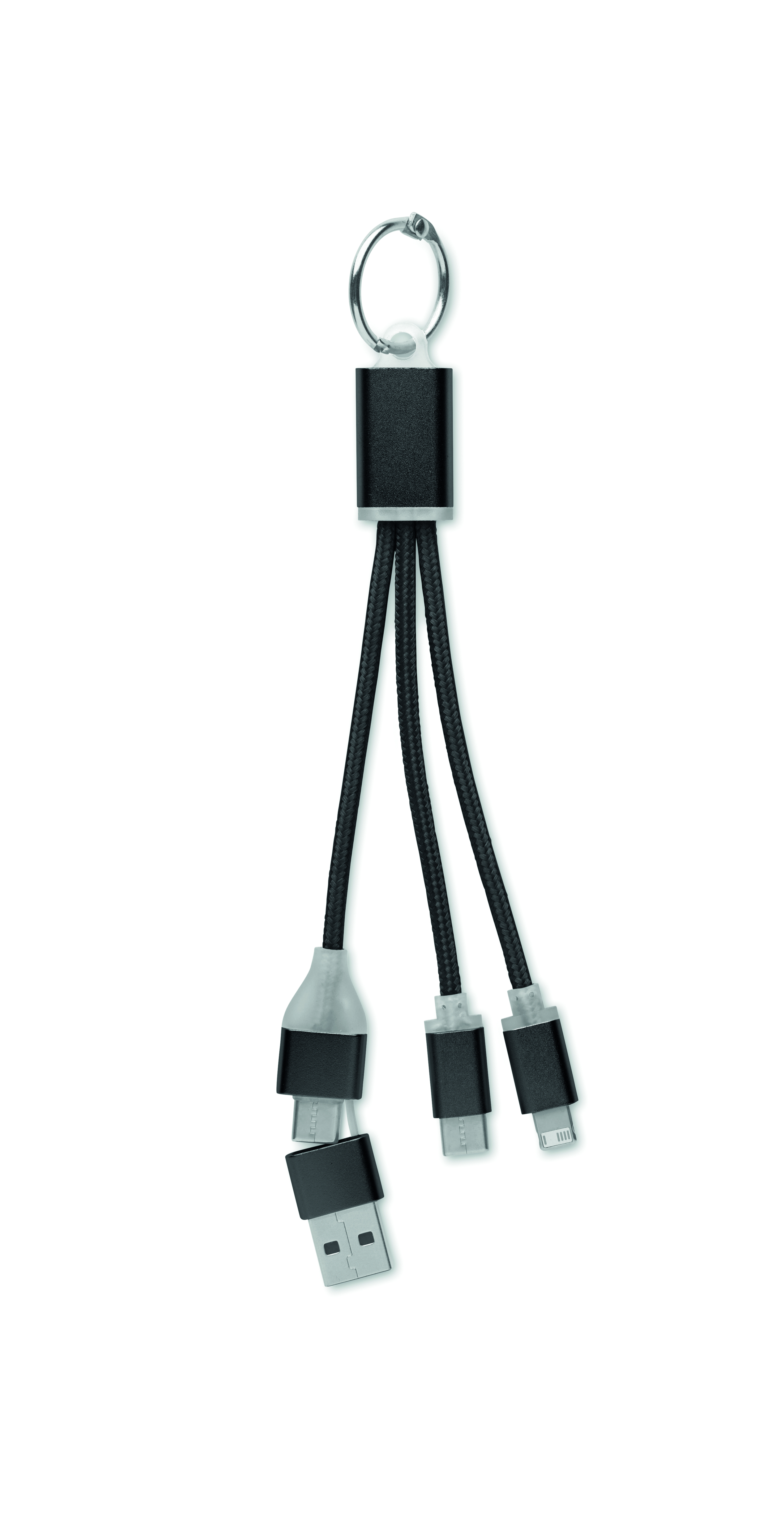 Porte-clés câble de charge 4 en 1 type C
