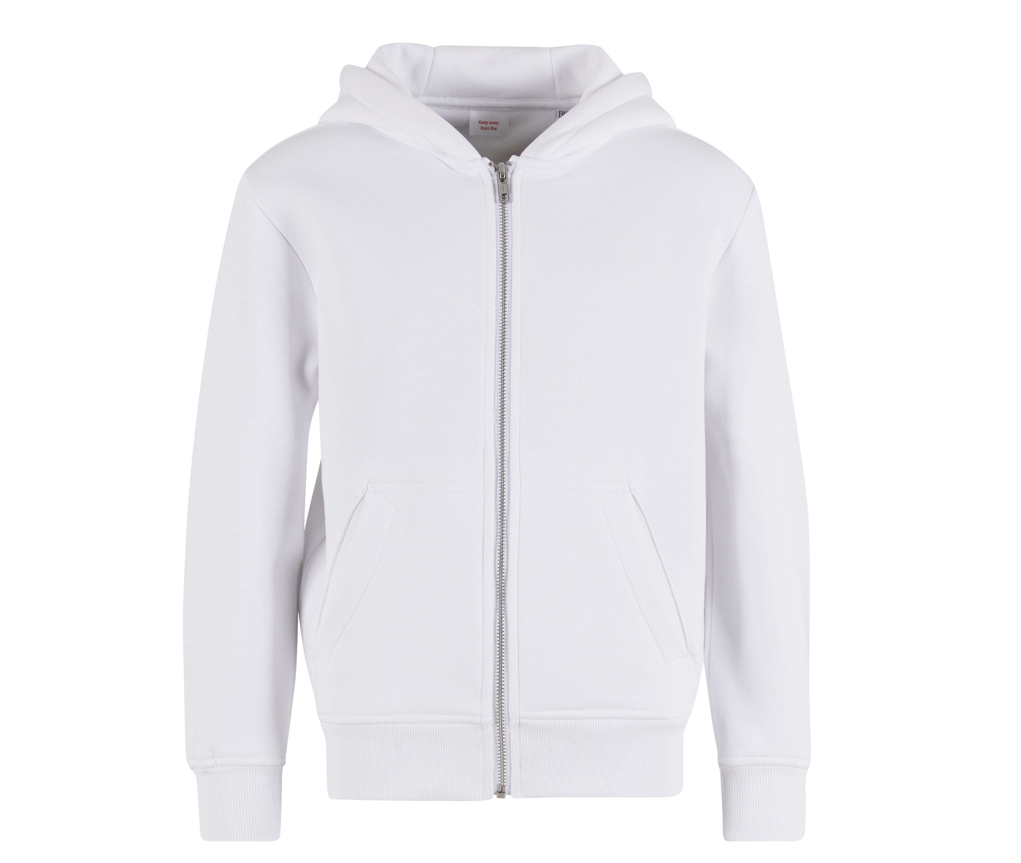 Sweat zippé Oversized zip Hoody en coton biologique/polyester recyclé - Enfant