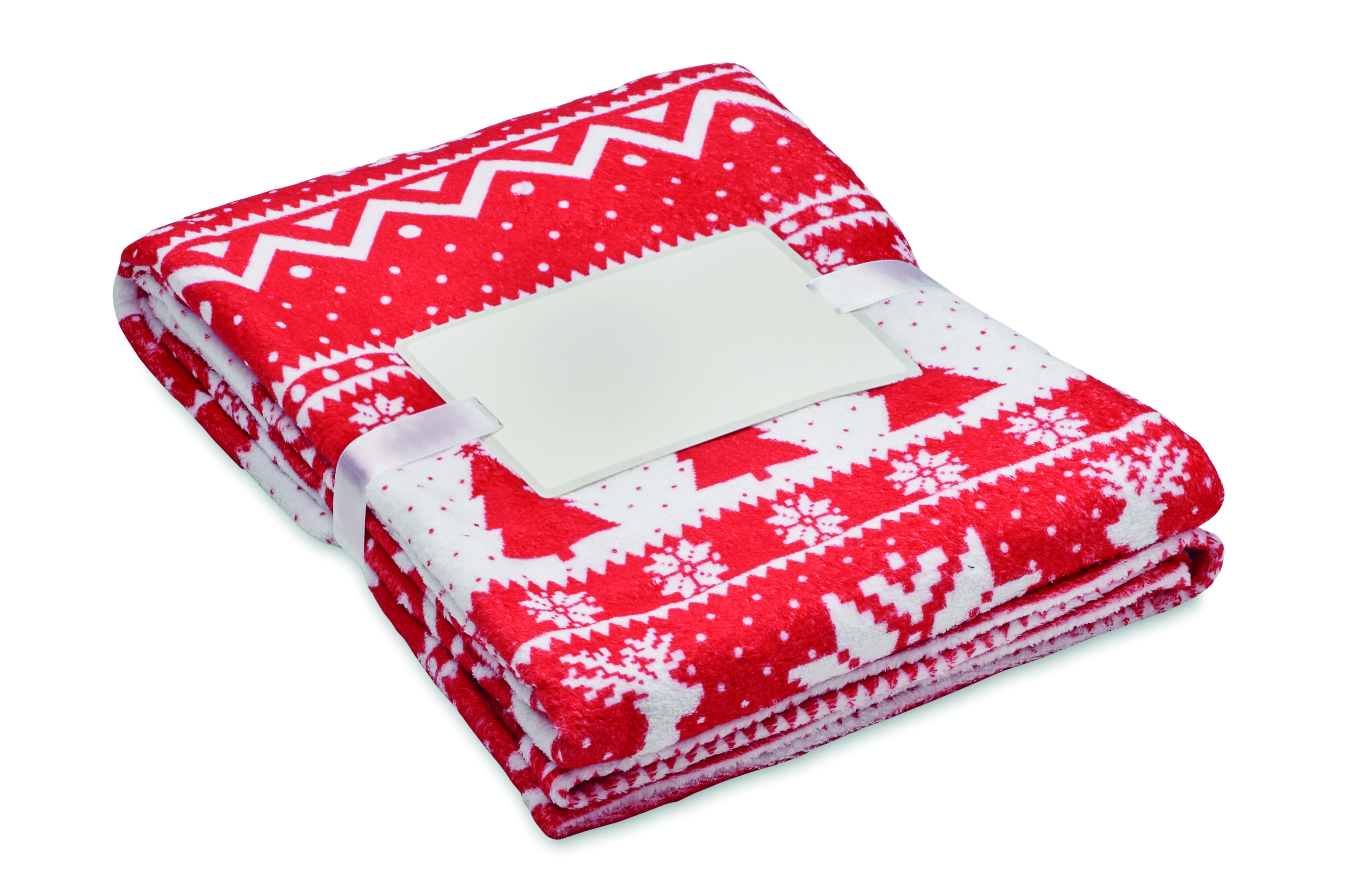 Couverture polaire hivernale en RPET 190 g/m²