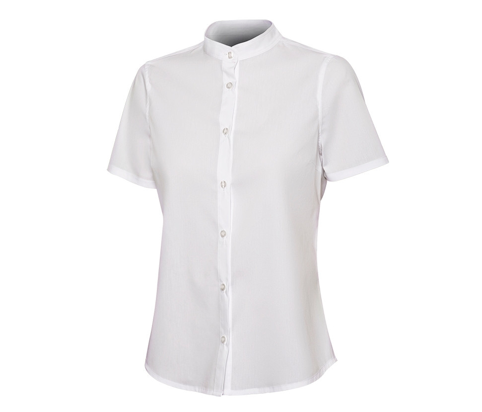 Chemisette col Mao en coton/polyester - Femme