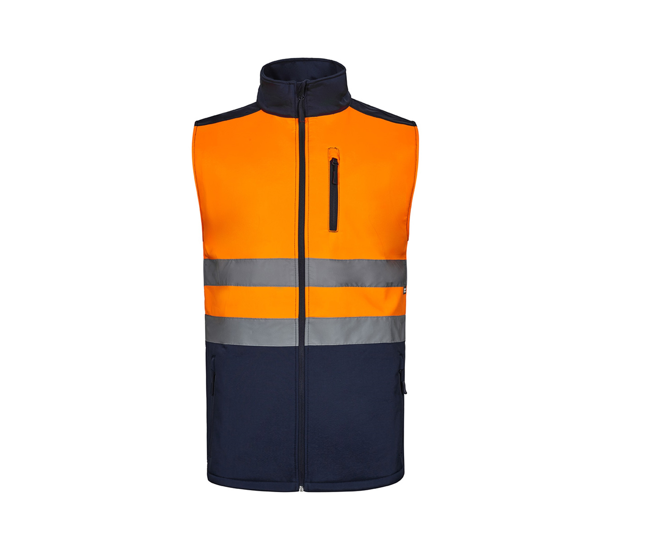 Softshell Gilet softshell bicolore en polyester/polyester - Unisexe