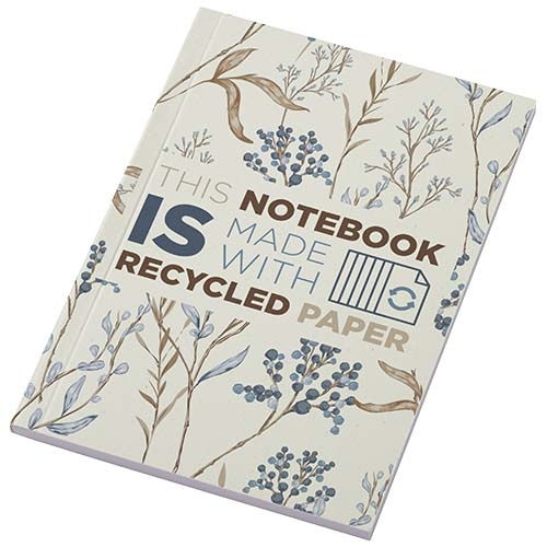 Cahier Novella Austen A6 recyclé à couverture souple 50 feuilles