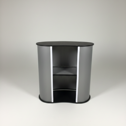 Comptoir PVC courbe