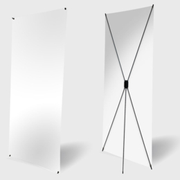 Impression Bâche Standard X-Banner Eco 80 x 180 cm 